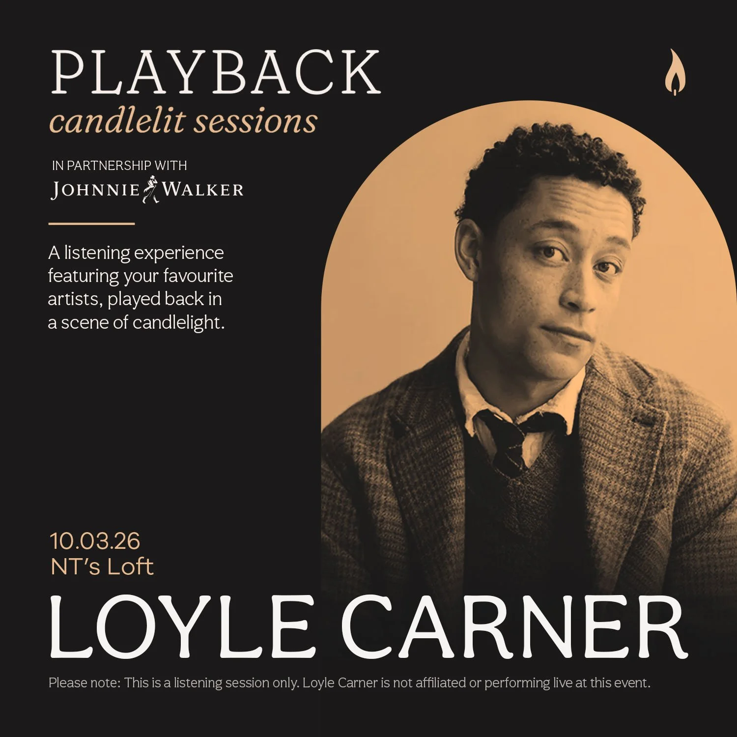 Playback: Loyle Carner [Candlelit Sessions]