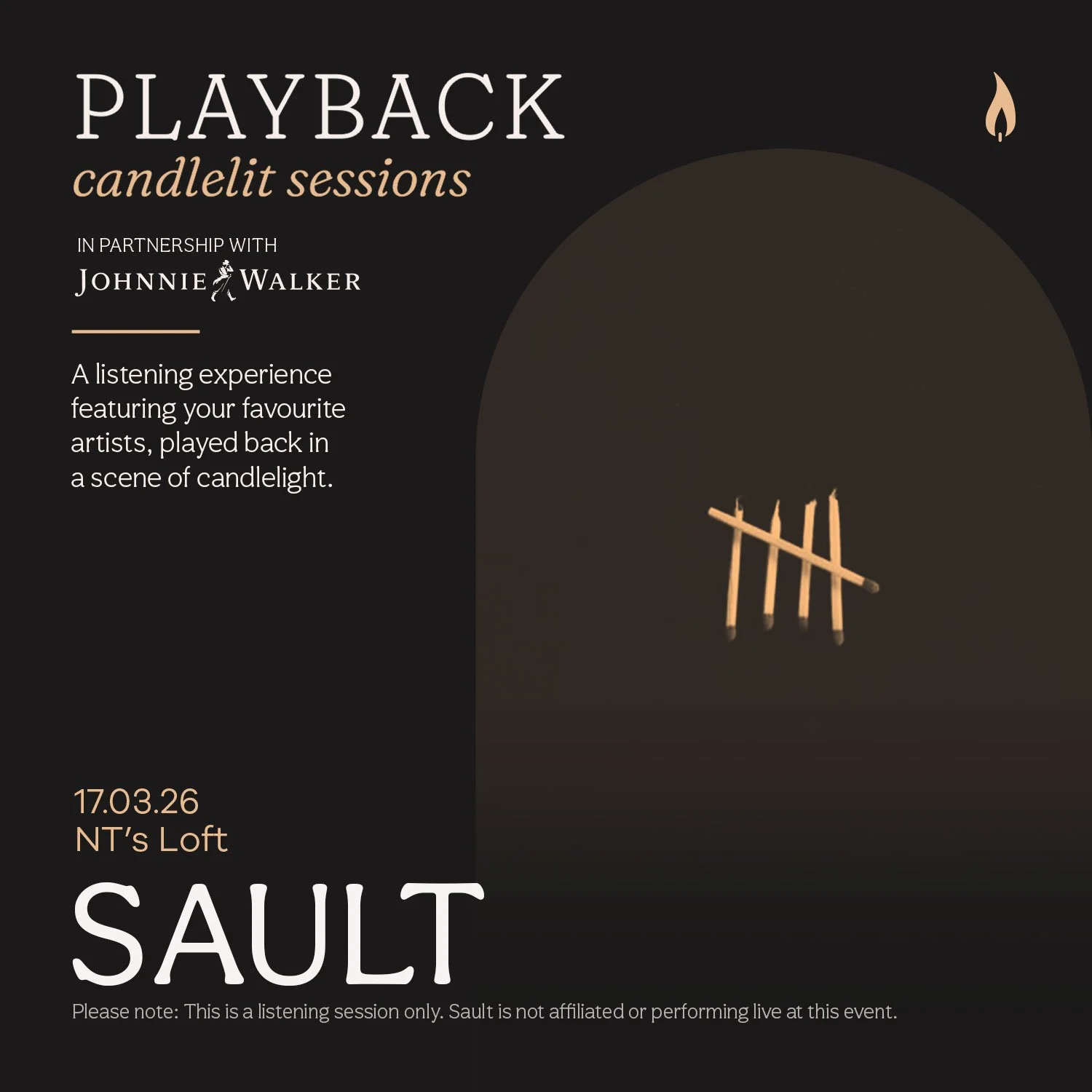 Playback: Sault [Candlelit Sessions] 