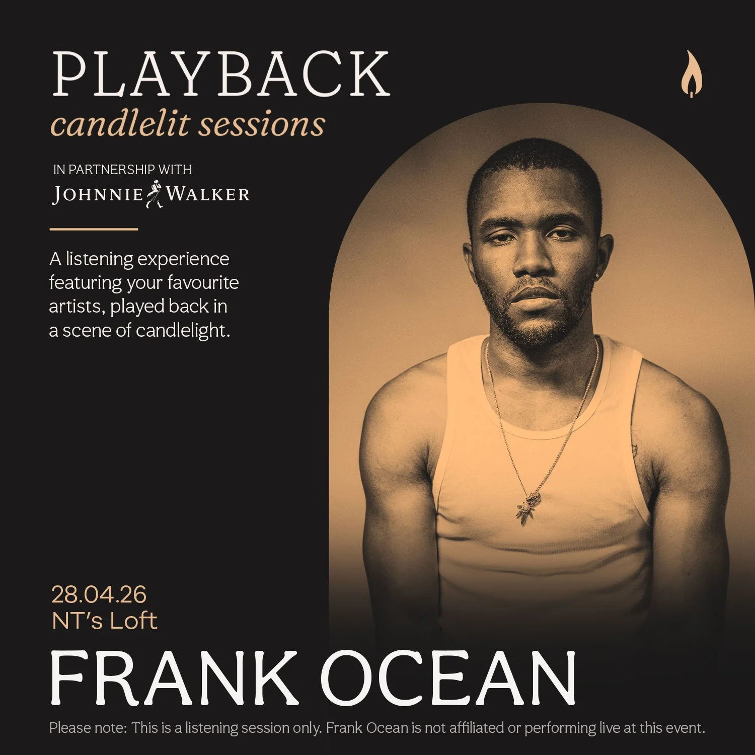 Playback: Frank Ocean [Candlelit Sessions] 