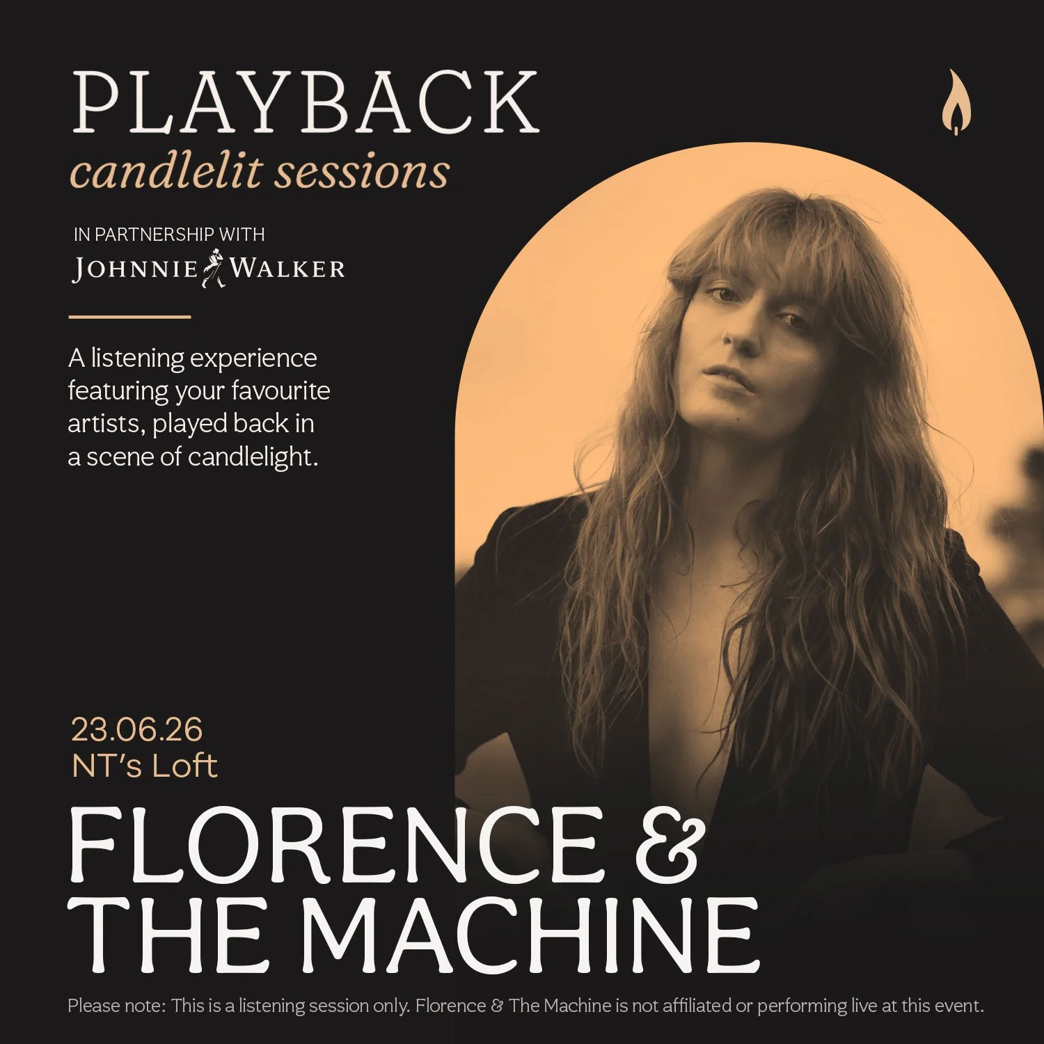Playback: Florence + The Machine [Candlelit Sessions] 