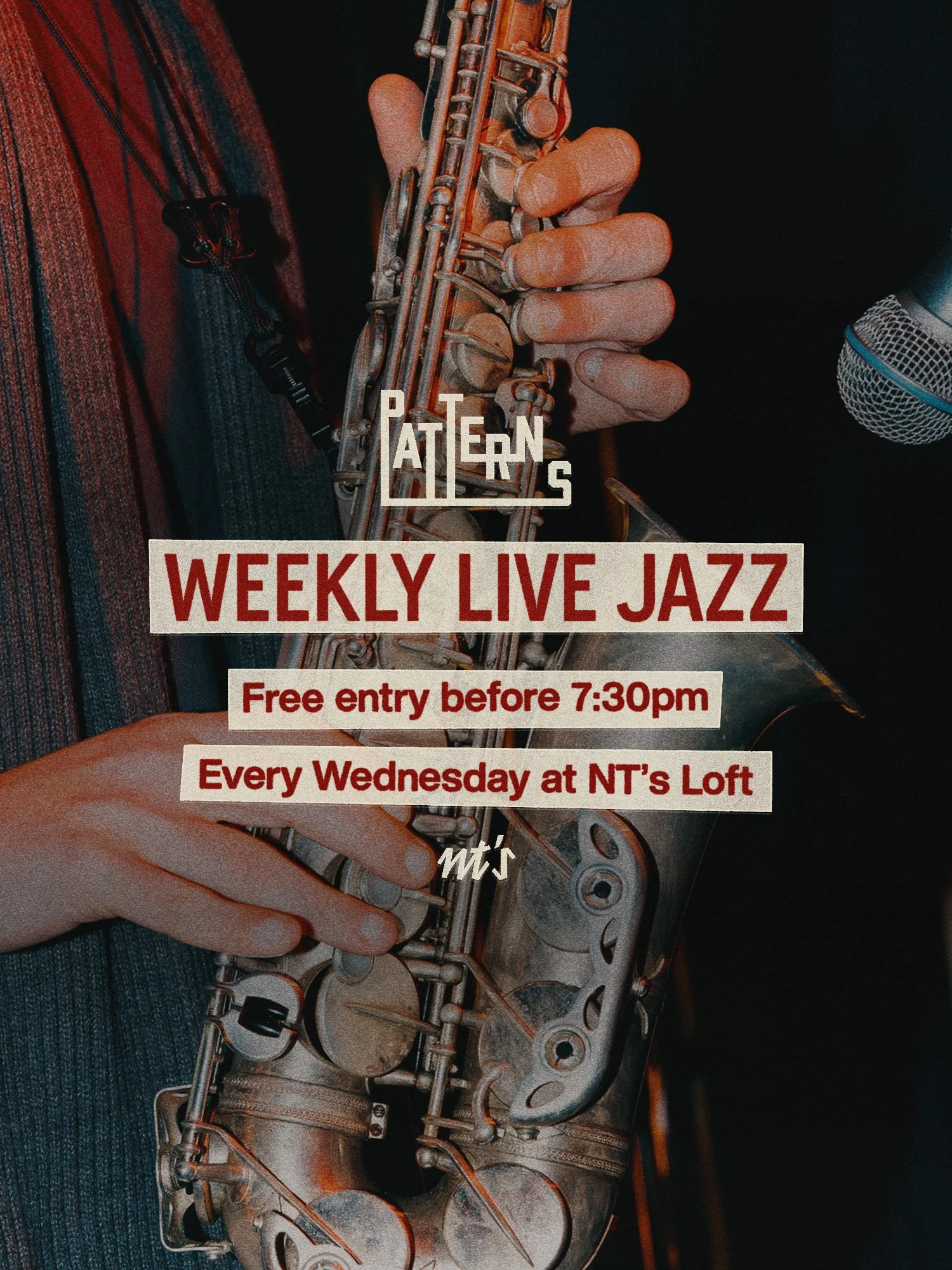PATTERNS Weekly Live Jazz