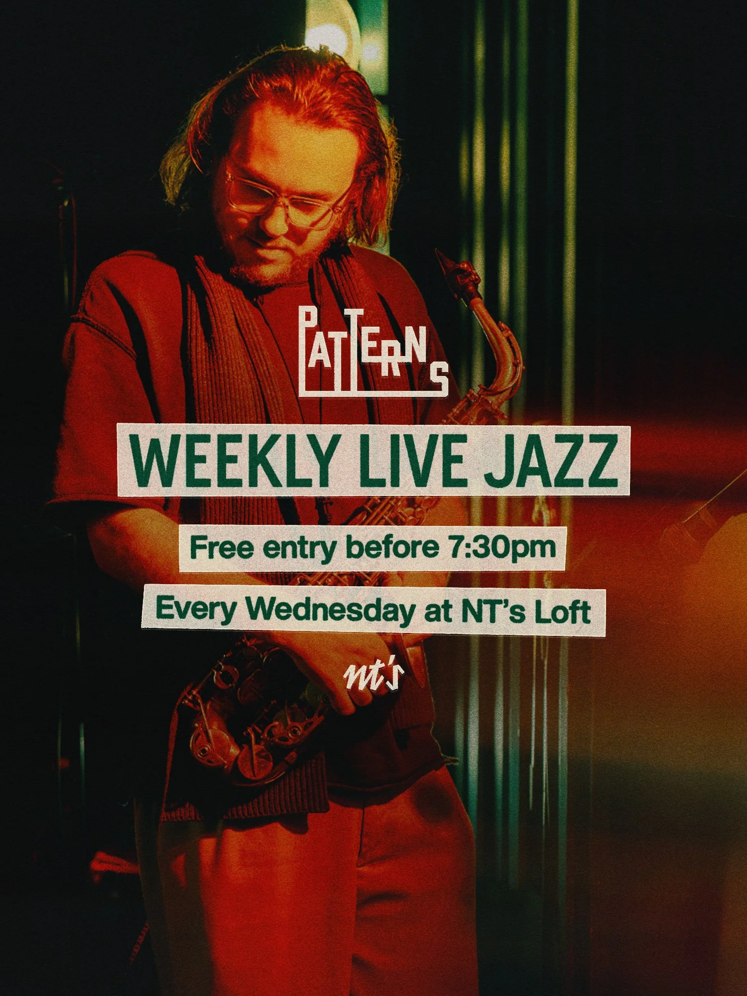 PATTERNS Weekly Live Jazz