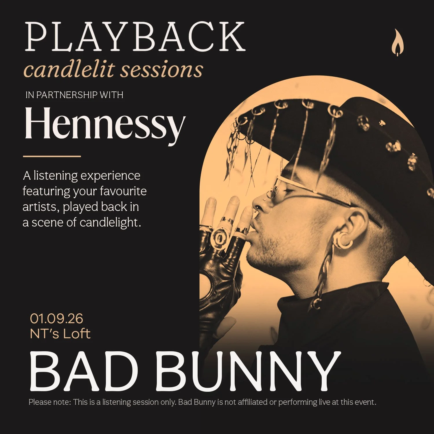 Playback x Hennessy: Bad Bunny [Candlelit Sessions] 