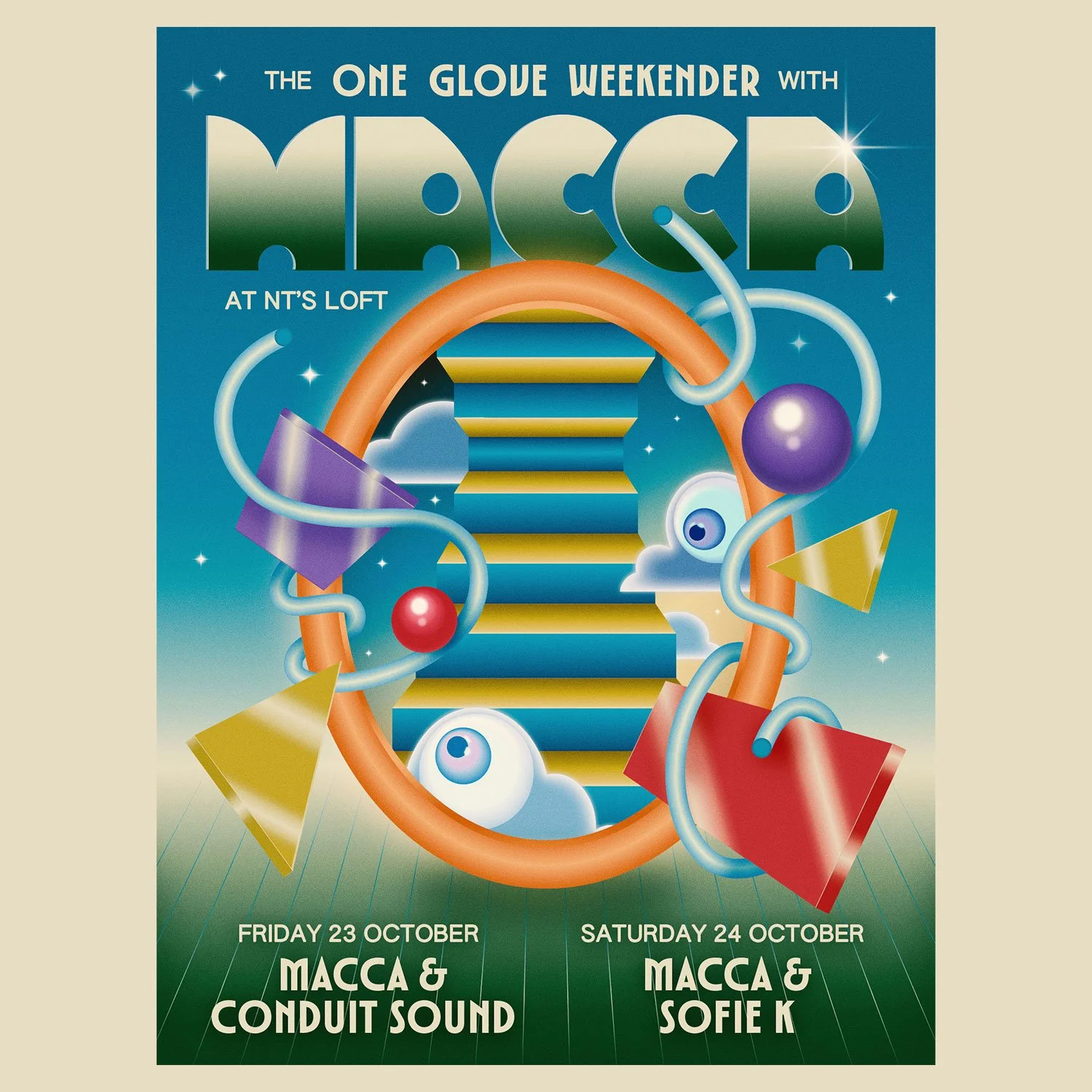 The One Glove Weekender with Macca &amp; Conduit Sound
