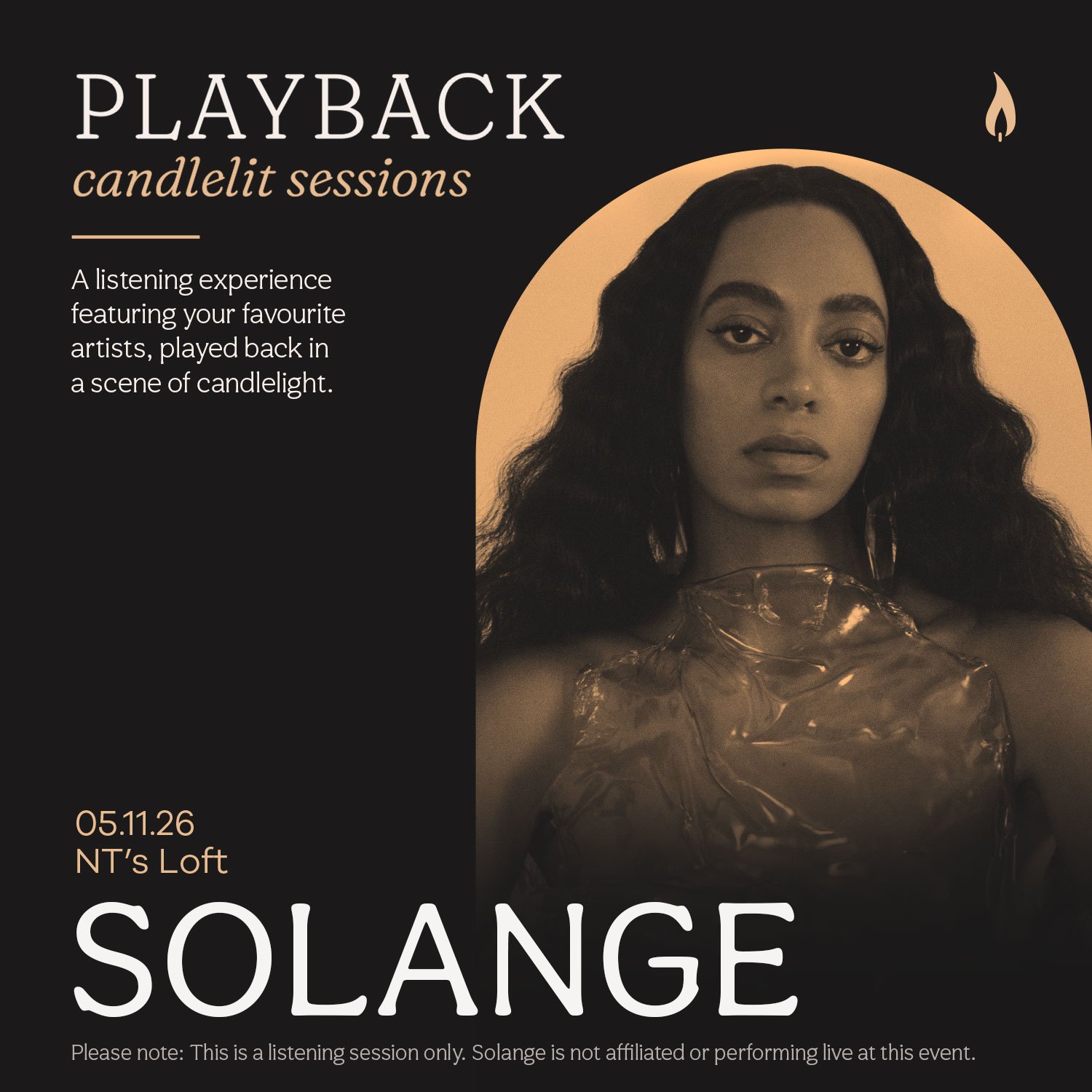 Playback: Solange [Candlelit Sessions]