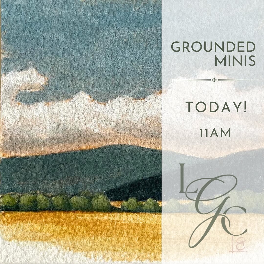 Today&rsquo;s the day! The Grounded Mini Preorder releases at 11am along with four larger Grounded originals. The email with all the info and the shopping link was sent at 8am this morning and the links will go live at 11am CDT. Not a subscriber? Com