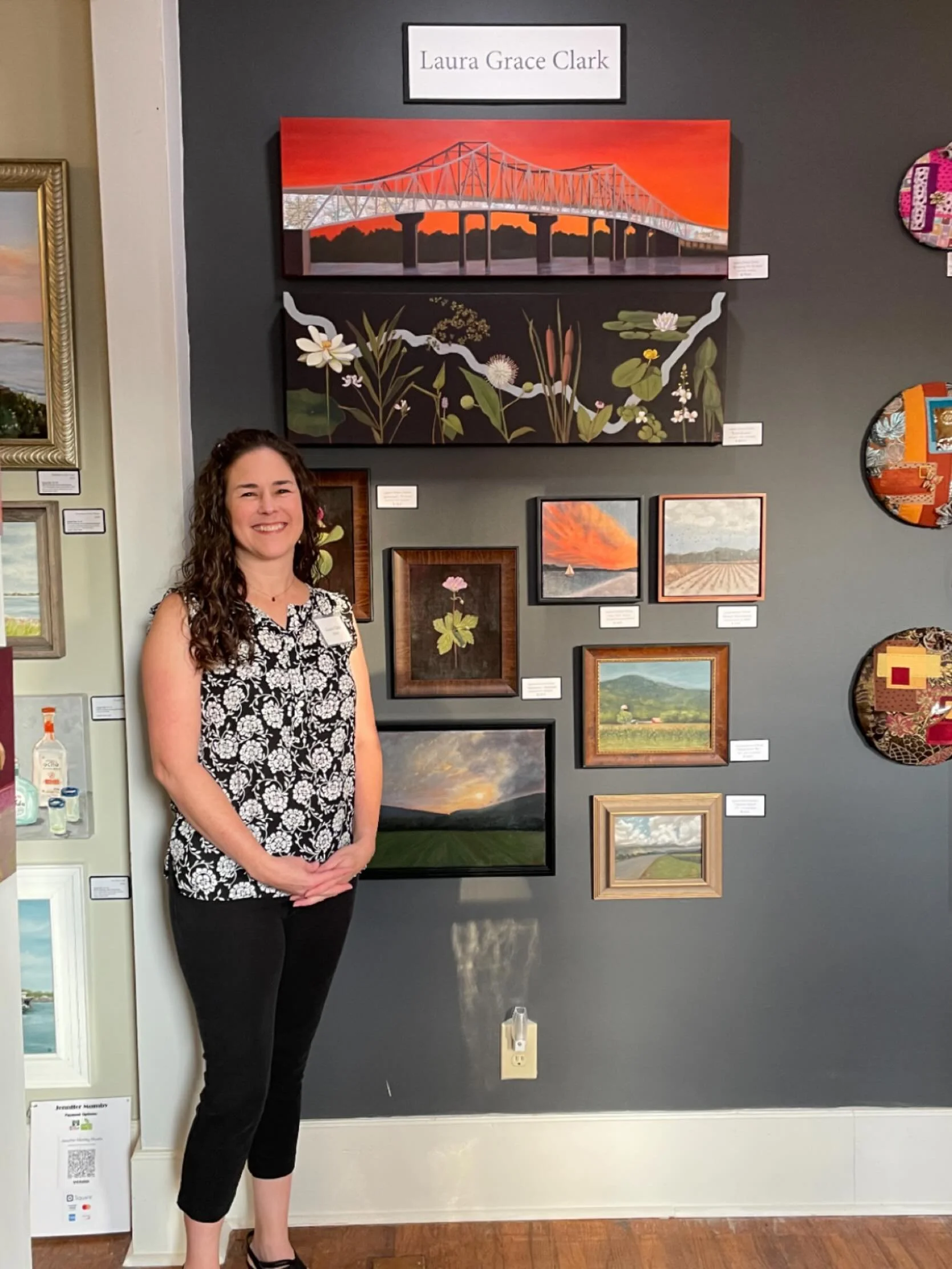 Loved being a part of the 3rd Annual Show with @thearthousegroup ! These amazing artists have enriched and encouraged my journey and I&rsquo;m so thankful for the privilege of hanging out with them. I sold some art, made new connections, and had a wo