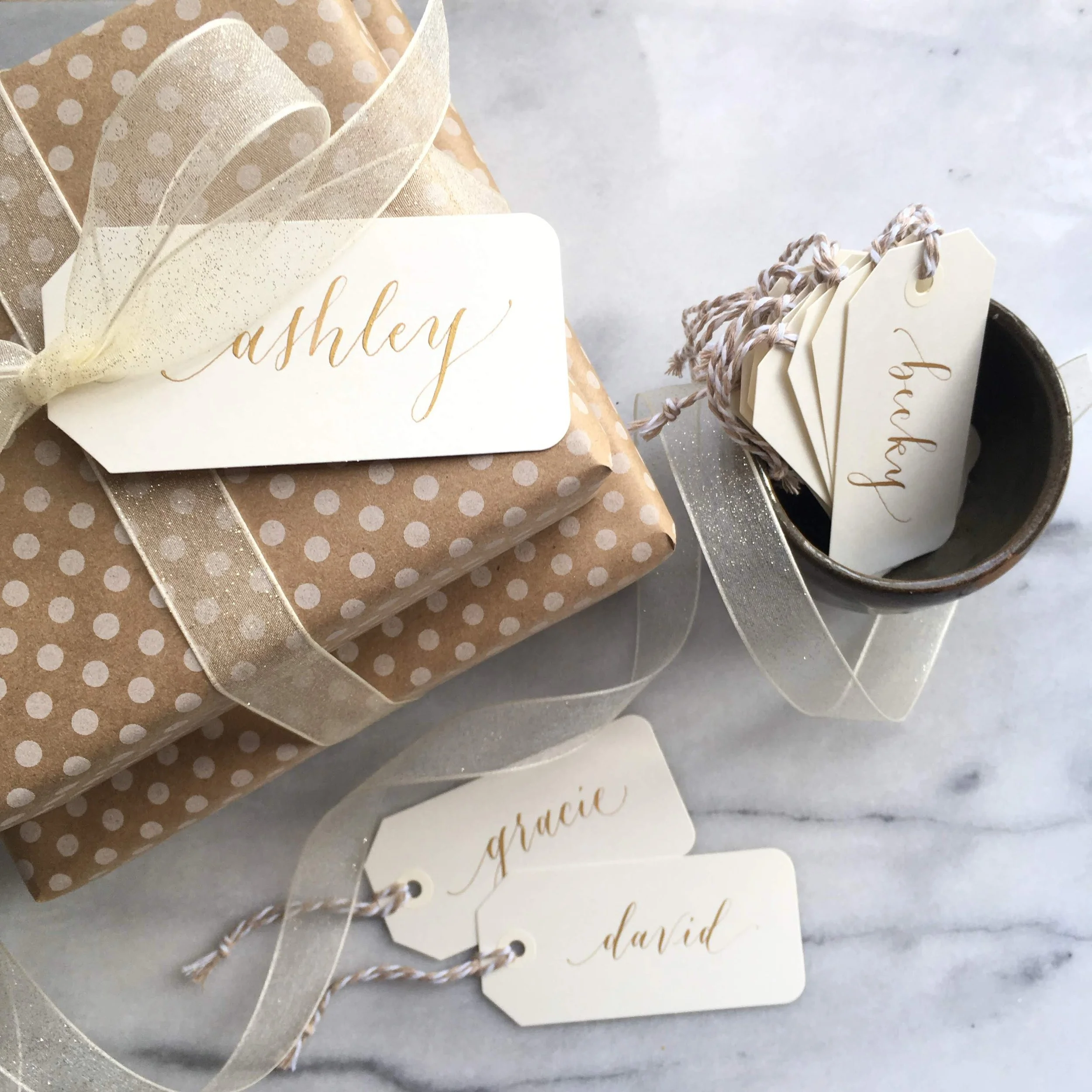 Gifts &amp; Gatherings: A beginner calligraphy workshop 