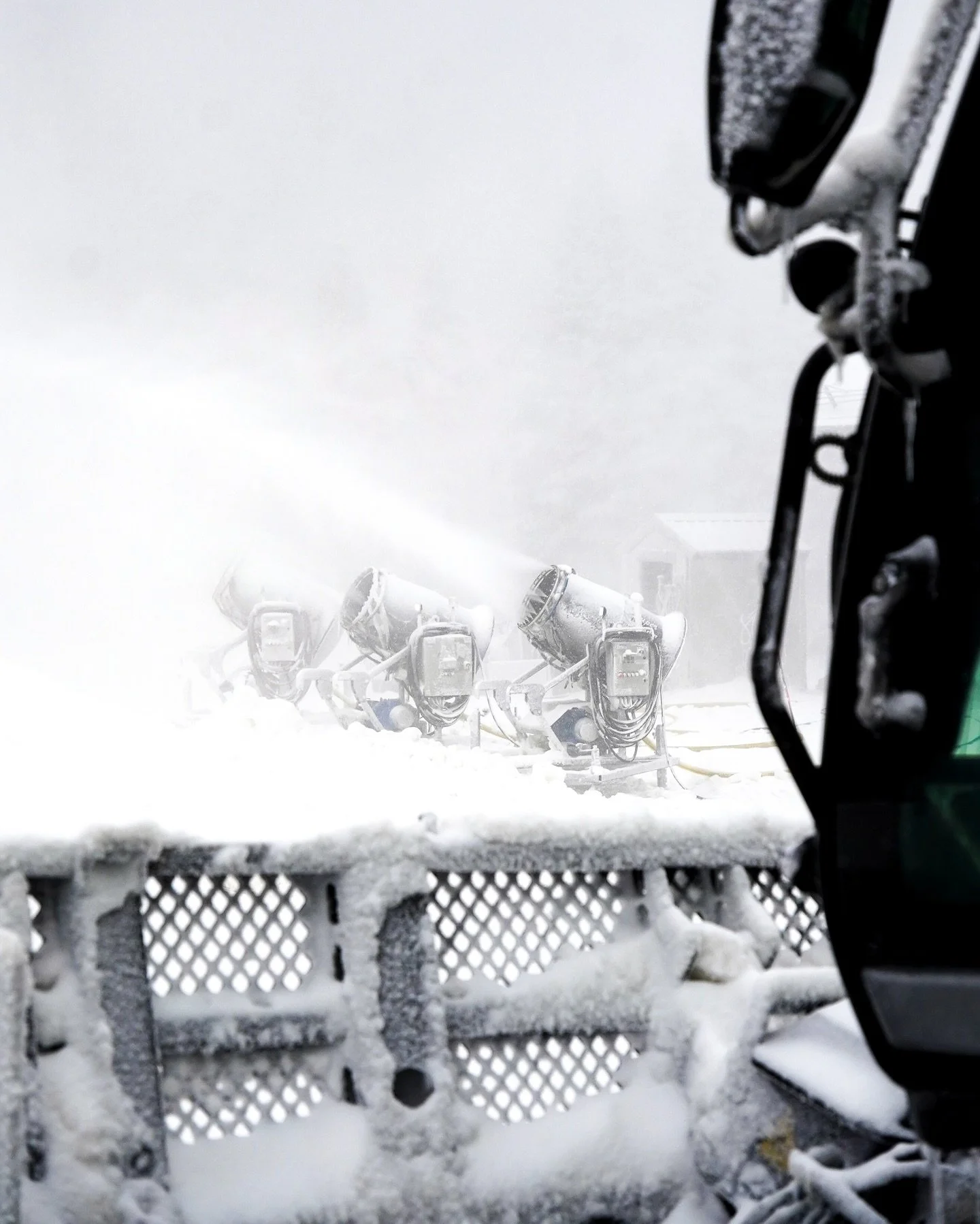 Snowcats are out. Guns are firing. ❄️

We&rsquo;re pushing out 2,750 gallons per minute on just 12 acres - making as much snow as possible before early season training, which kicks off in just a few days 🏂