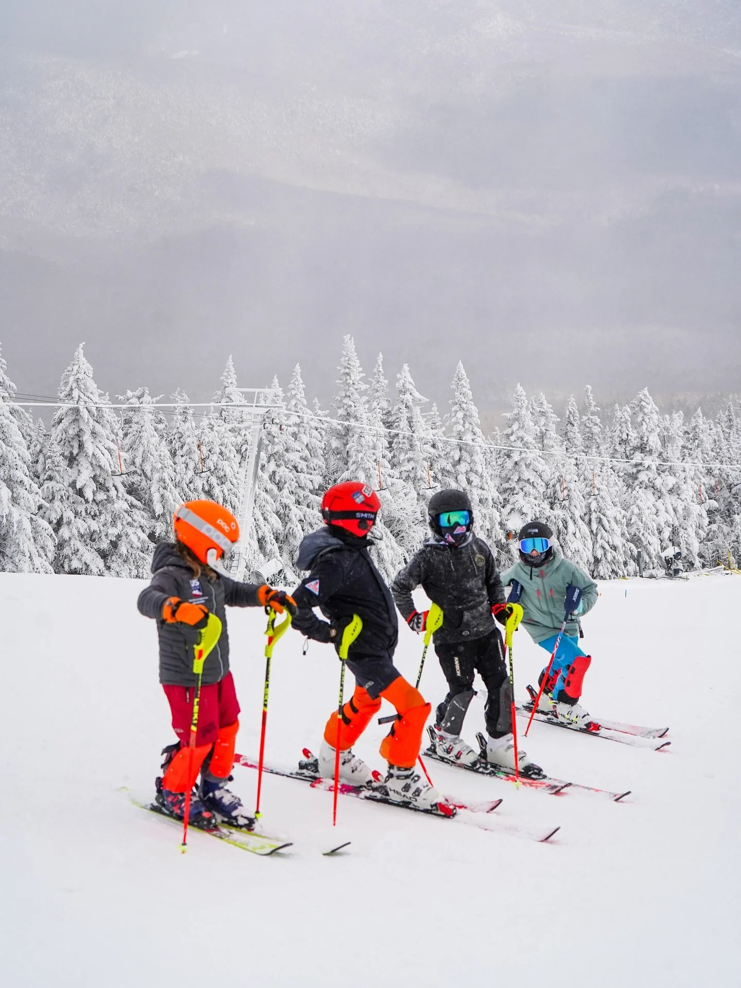 Early season training is officially on! Day 1 on High Country and it already feels like mid-winter. The first resort turns in NH this year and we&rsquo;re just getting warmed up 🎿