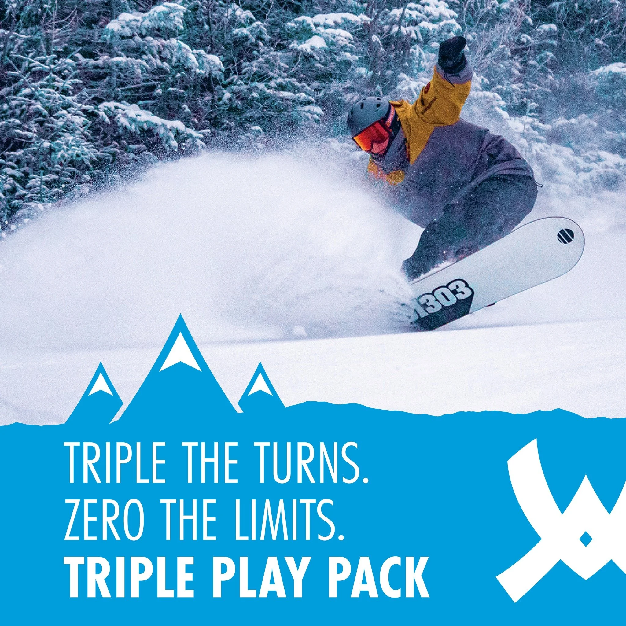 ⏳ The countdown is on ⏳

Just 2 weeks left to buy a Triple Play Pack for the 2025/26 season! Ski 3 days at Waterville Valley Resort anytime this season for only $299, or weekdays only for just $219. 🔗 in bio to learn more!