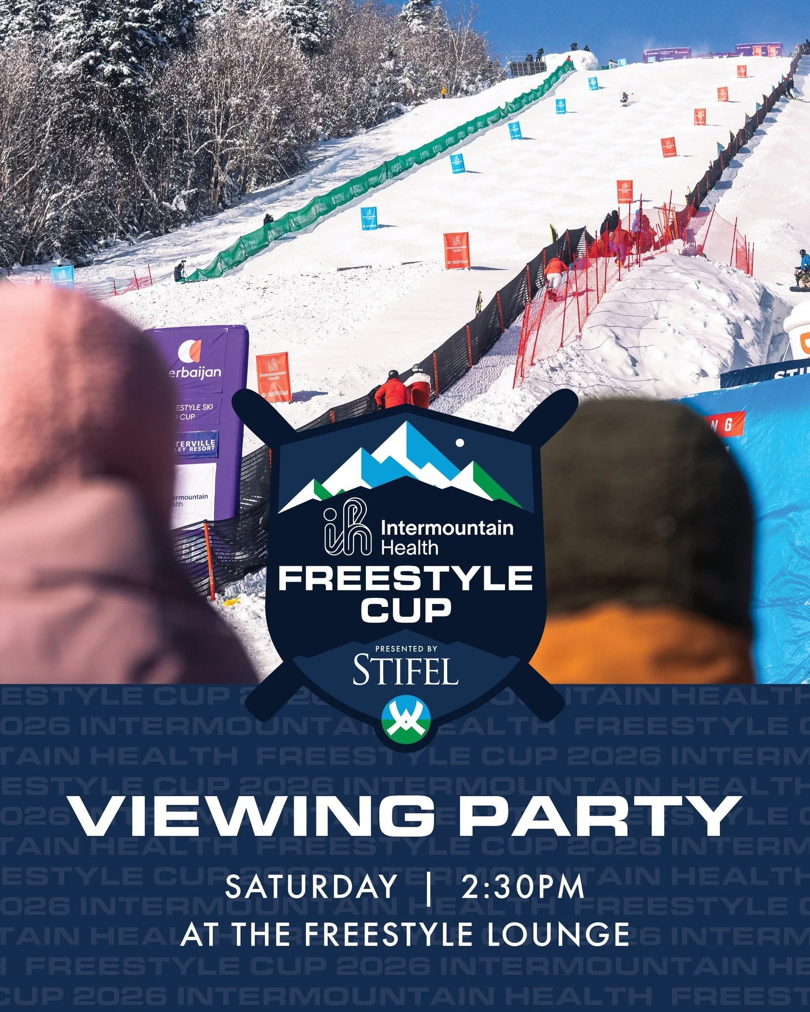 Join us today, January 17th, as the 2026 Intermountain Health Freestyle Cup will be broadcasted live on NBC at 2:30pm! Stop by the Freestyle Lounge and join in on the viewing party, accompanied by live music from 3:30-6:30pm!