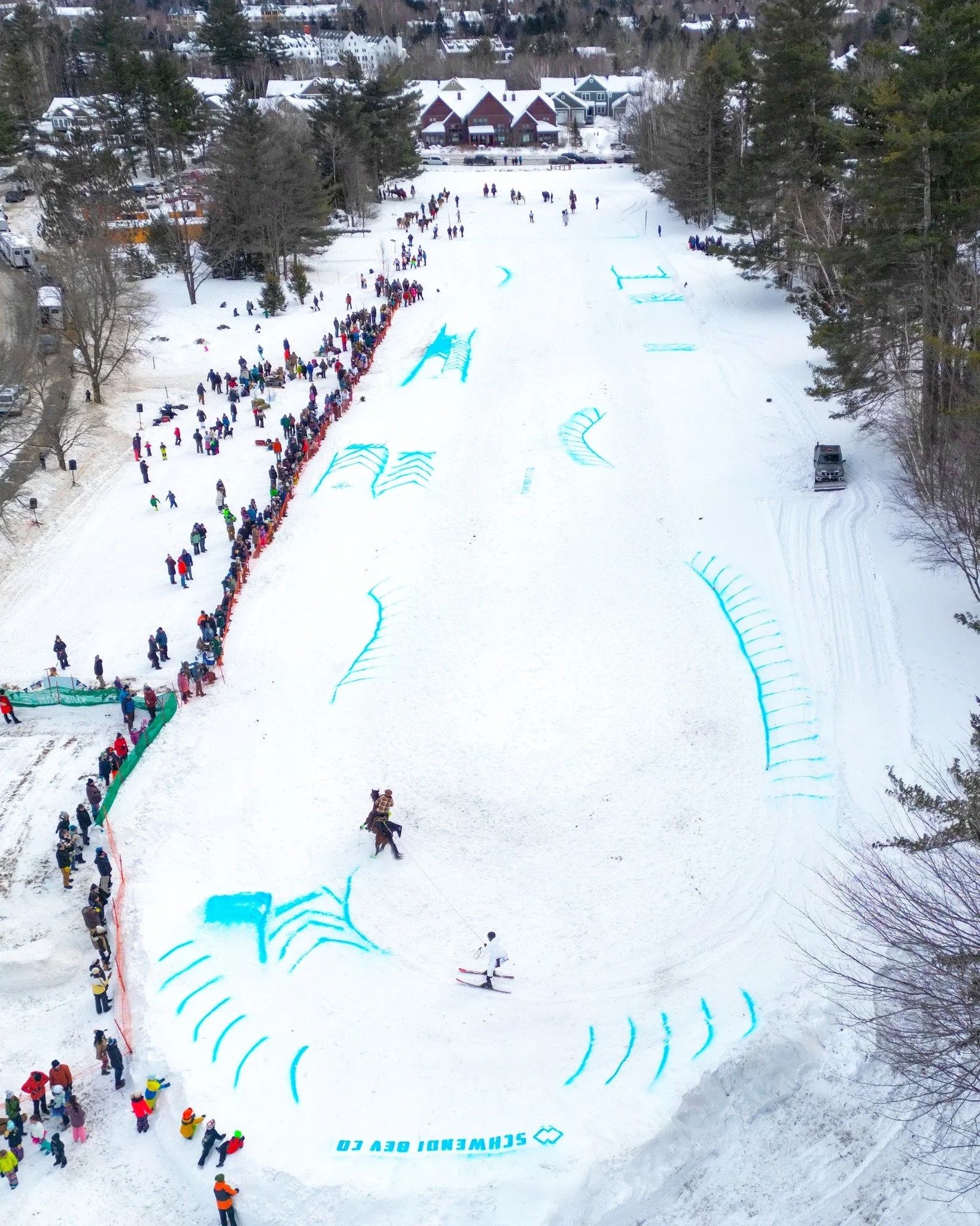 The energy is building! Skijor Galore returns to Waterville Valley in less than 1 week., bringing high-speed skiers behind horses, nonstop action, music, food, drinks, and free spectating! 🎿🐎

Taking place on 2/15, learn more using the 🔗 in bio.