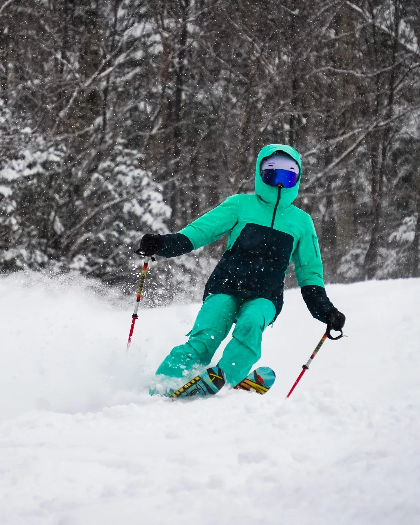 Step aside, spring.
Winter&rsquo;s back and it brought powder.