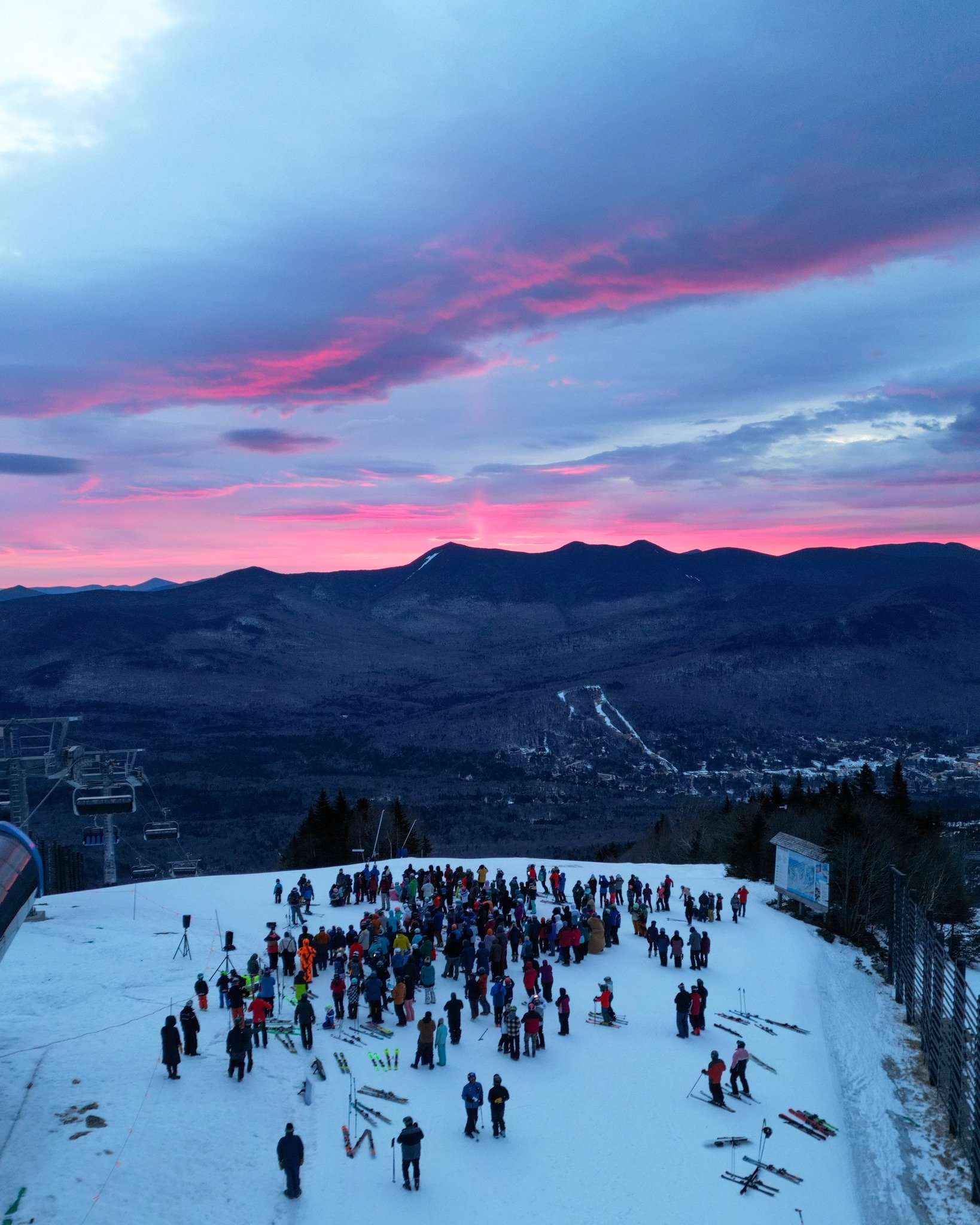 We're just 1 week out from Easter Sunday at Waterville Valley Resort! Start the day by loading the chairlift at 5:15am for the mountain-top sunrise service, followed up by free skiing until 8am. Stick around for the egg hunt at 9am and the easter bru