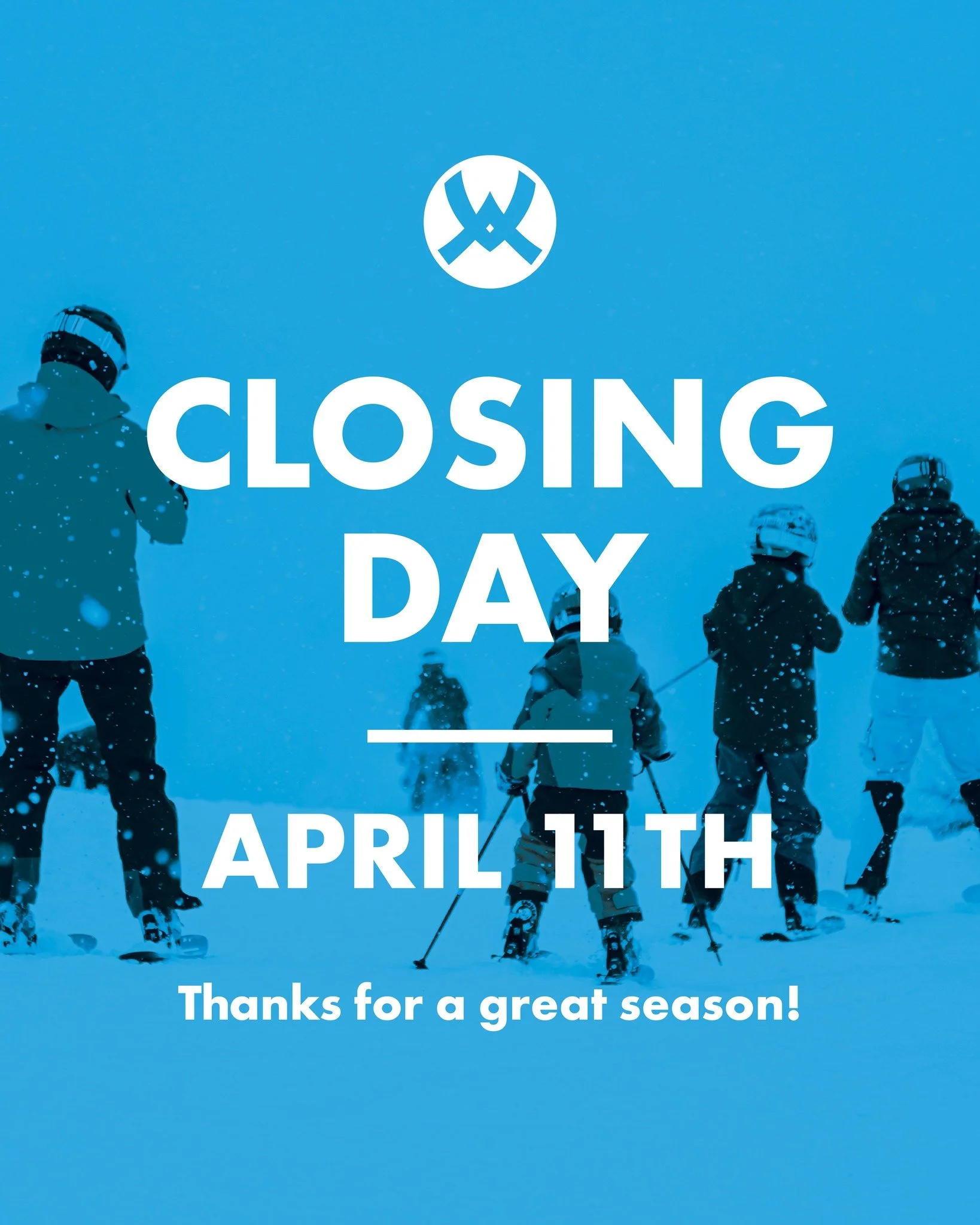 CLOSING DAY ANNOUNCEMENT: As the season winds down, Saturday, April 11th will mark our final day of operations for winter 2025/26. The resort will be closed to the public on Sunday, April 12th, while we celebrate the season with an employee-only ski 