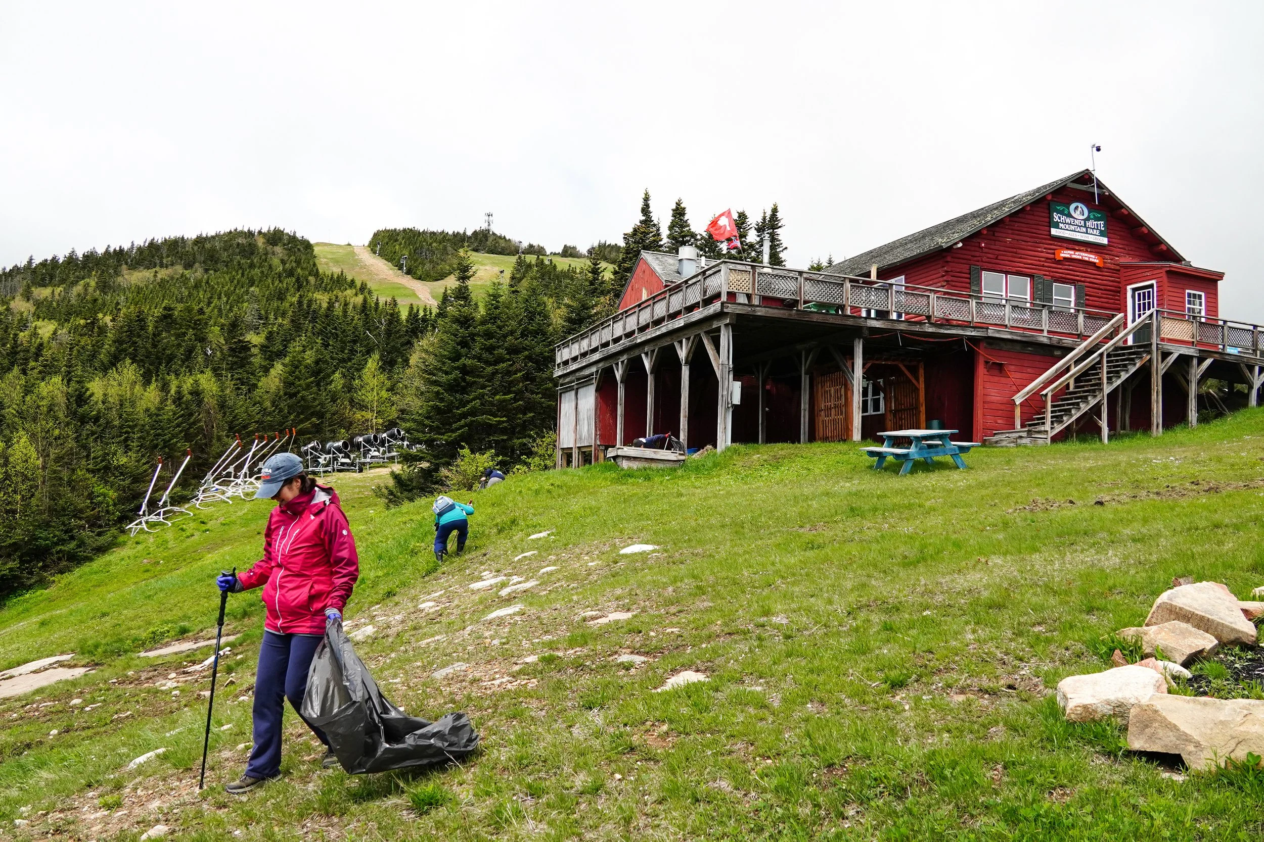 Mountain Clean-up &amp; Pig Roast
