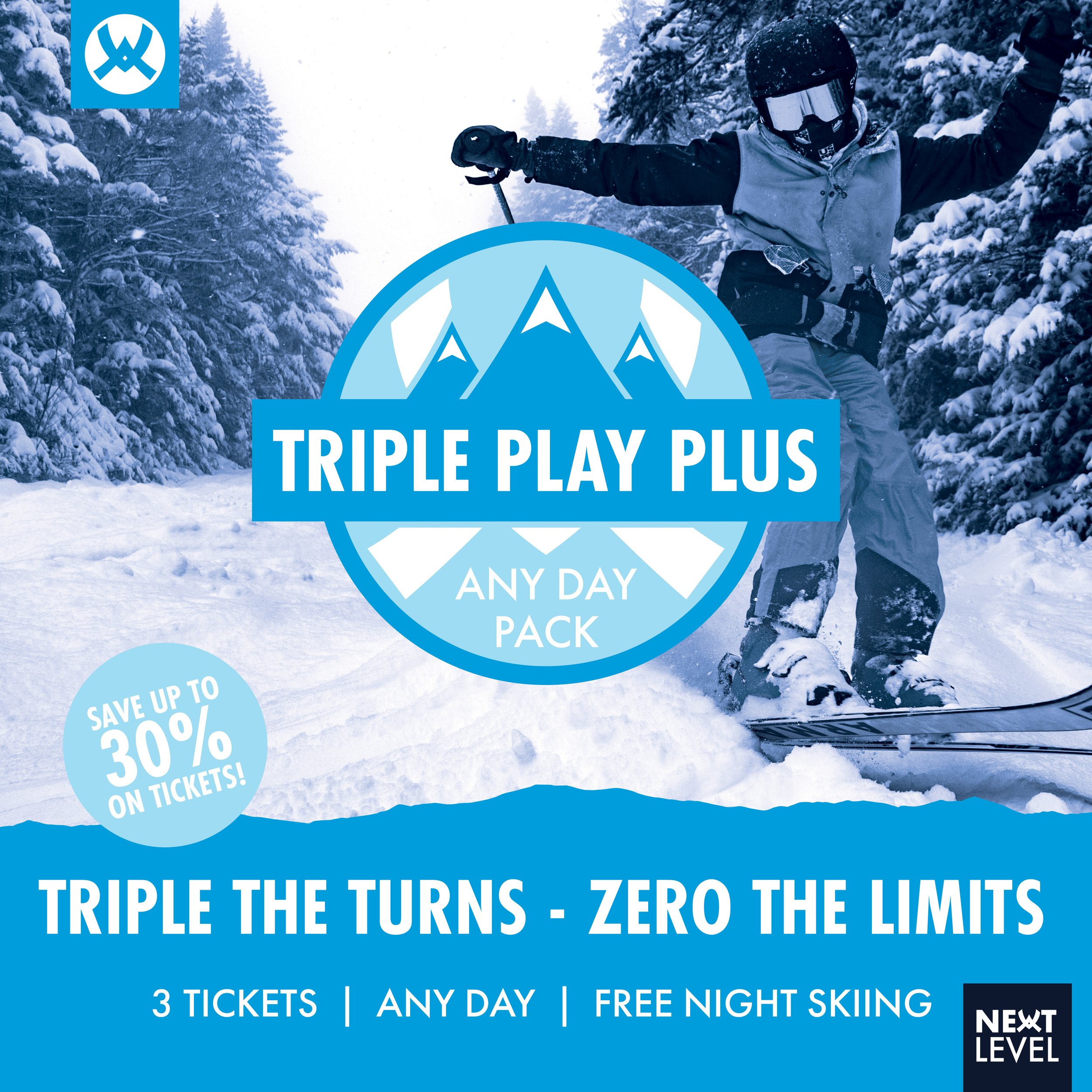 Winter Starts Now - Triple Play Passes Are Here