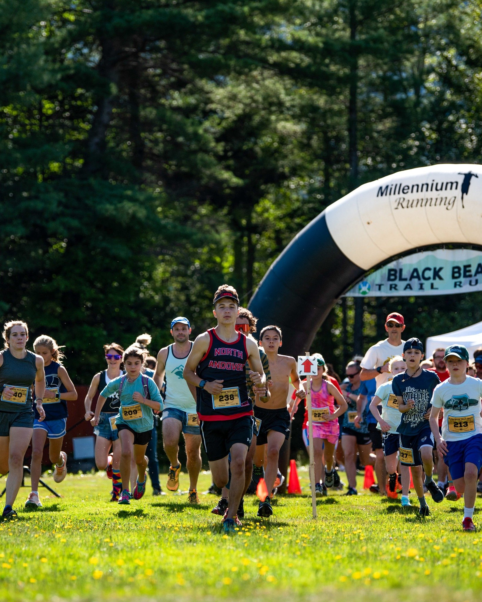 Time to put your limits to the test 💪

The Black Bear Trail Races hit Waterville Valley on August 29 with a distance for every runner - from the demanding 50K Ultra and classic 23K to a scenic 4-miler and 1-mile Bear Cub Fun Run.

Pick your challeng