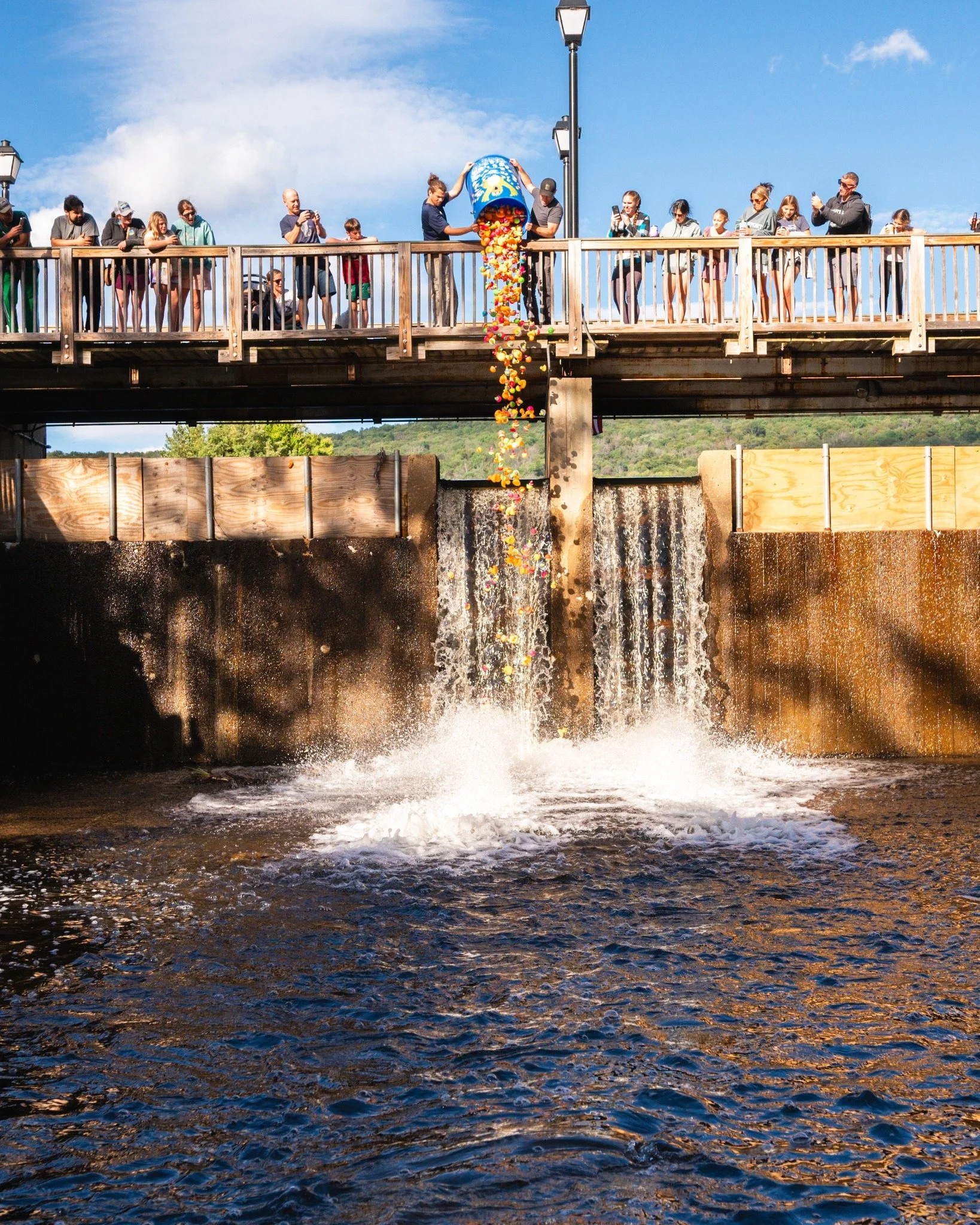 Now THAT&rsquo;S how you send off summer - with a splash! 🌊

Our End of Summer Bash Duck Race took over Snow&rsquo;s Brook, launching from the Town Square bridge and racing downstream for one seriously fun competition. Thanks to everyone who came ou