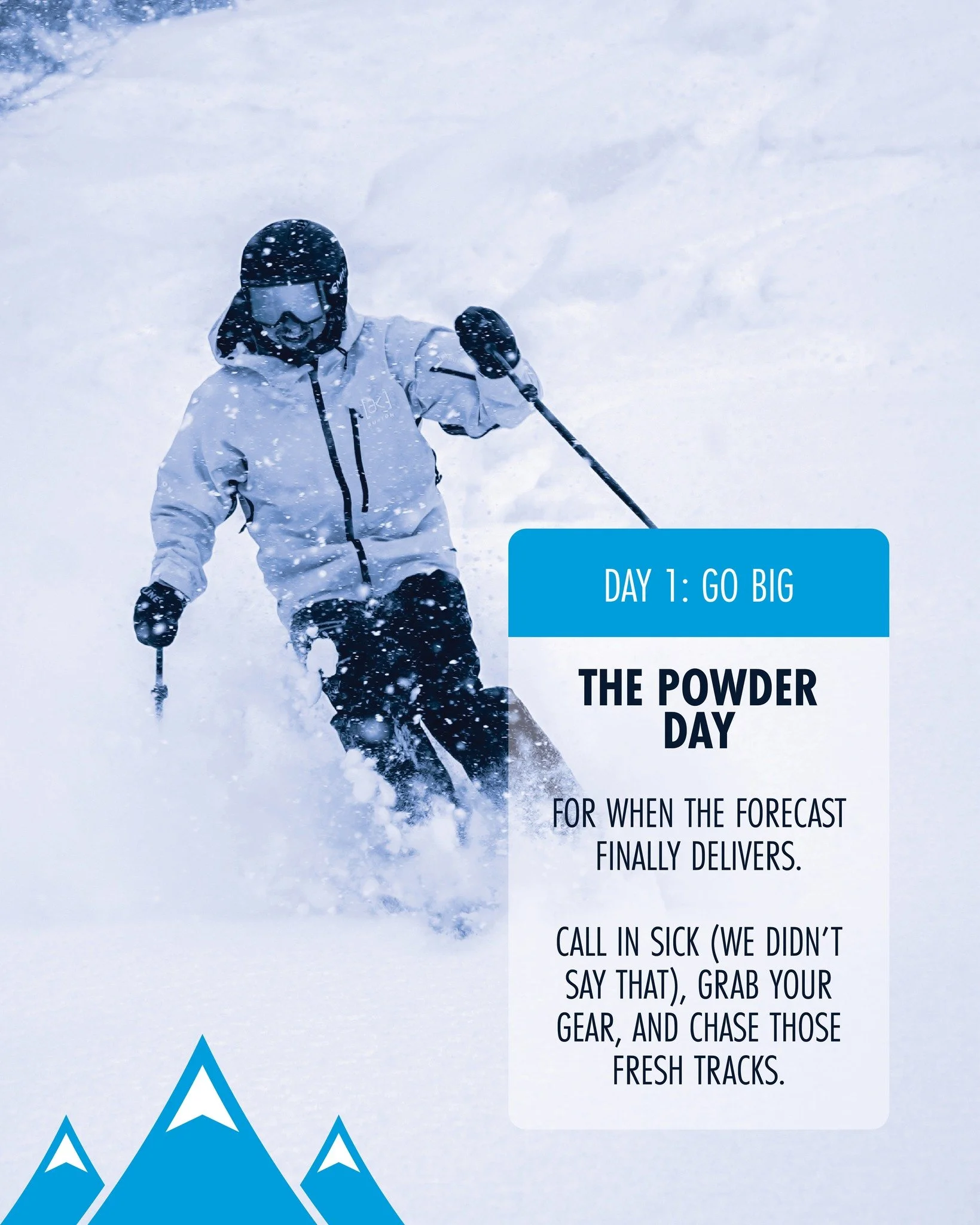 3. DAYS. LEFT. Not sure how you&rsquo;d use your Triple Play Pass? We&rsquo;ve got a few ideas. 👀

Three days on the mountain, however you want to use &rsquo;em. Prices increase September 15&mdash;lock in your 3 before they do!