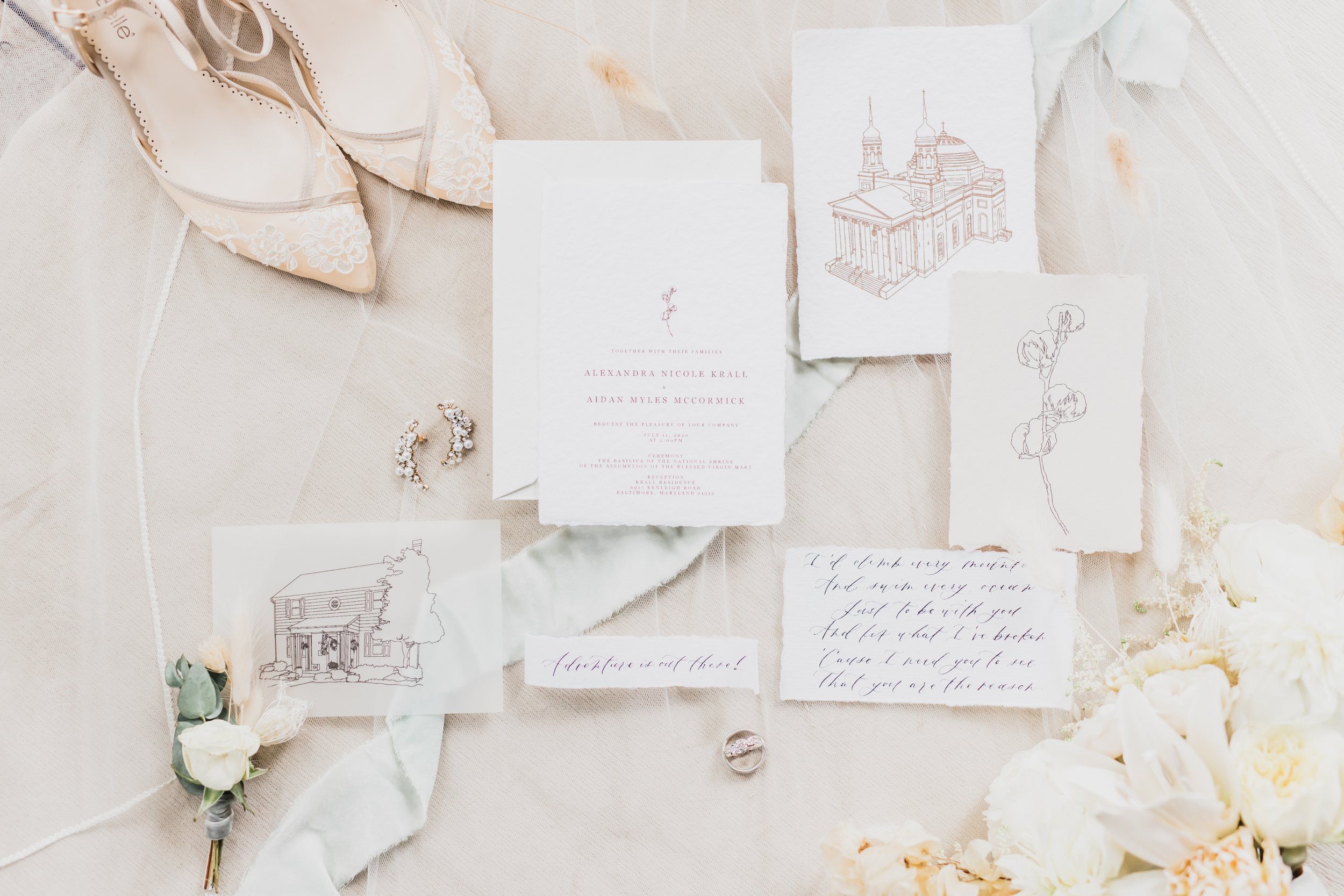 Baltimore Basilica Wedding Photographer  M Harris Studios-172.jpg