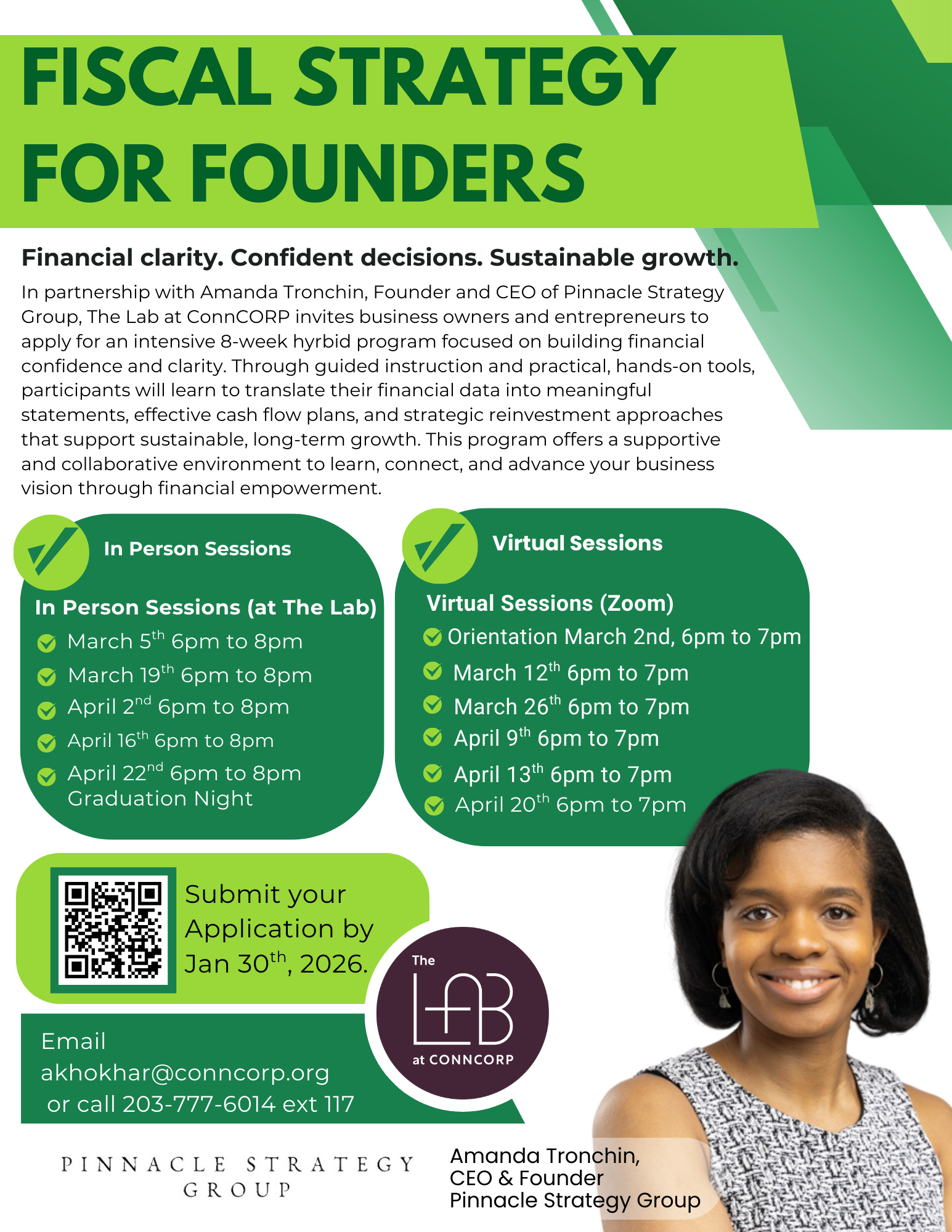 Fiscal Strategy for Founders Application Deadline