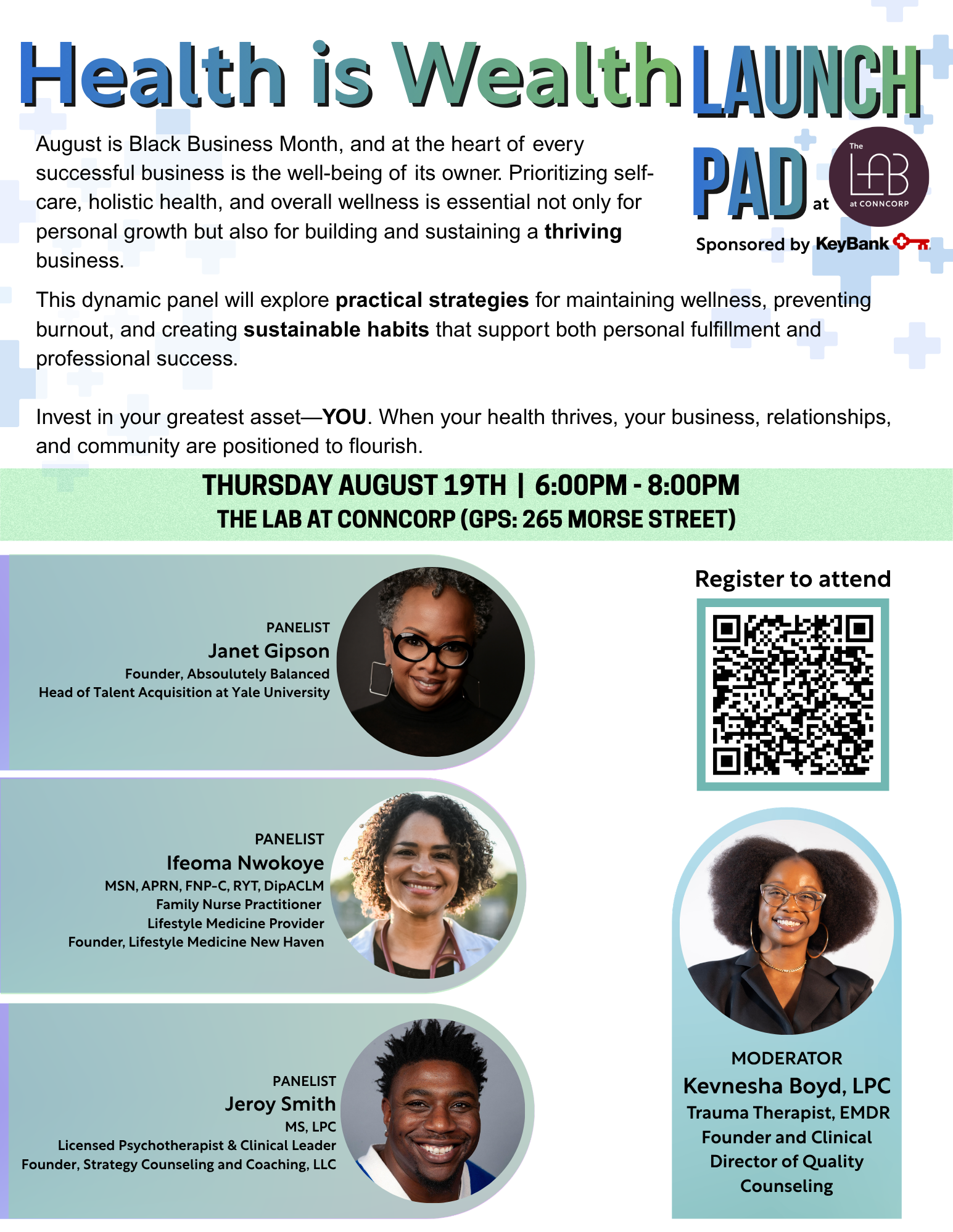 Launchpad: Health is Wealth Panel