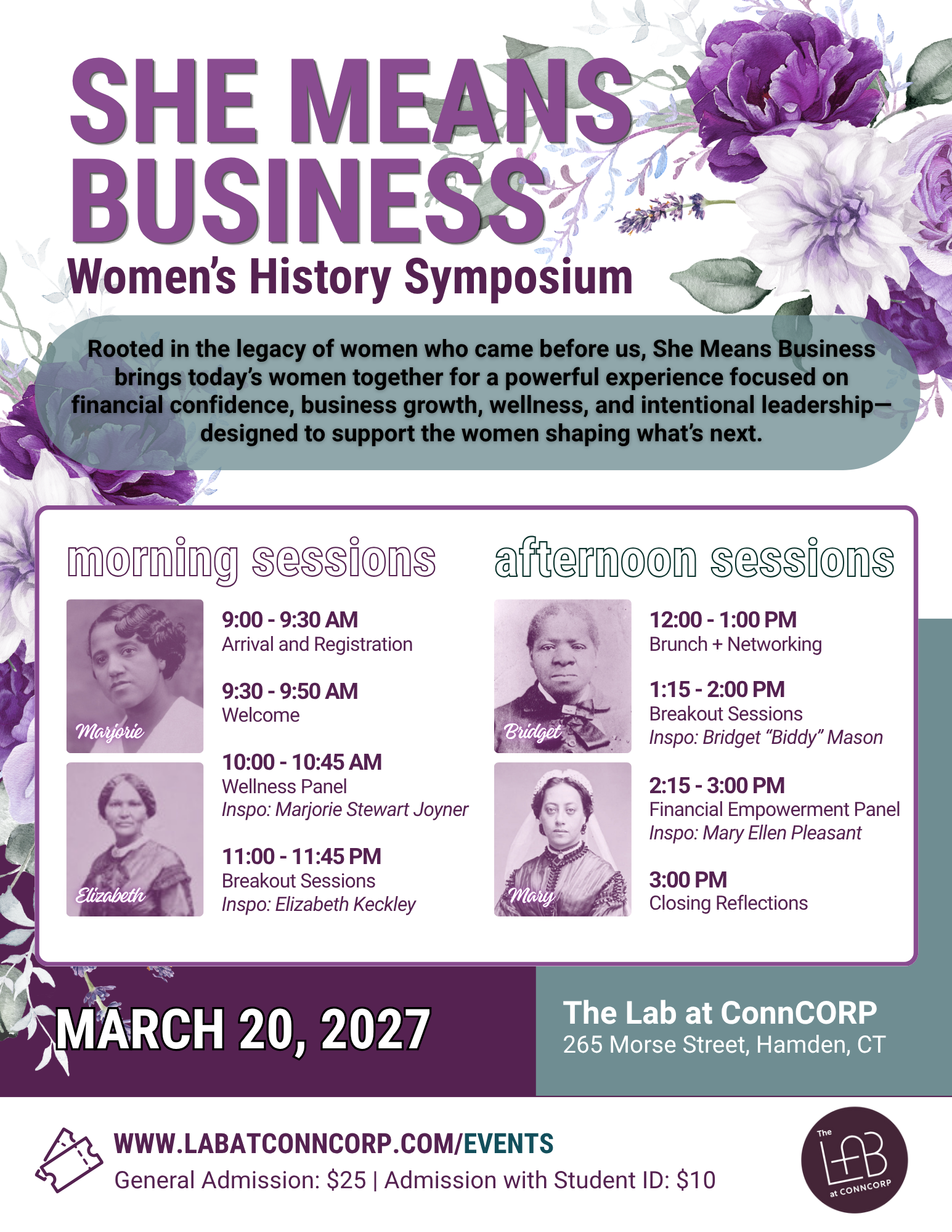 She Means Business: Women's History Symposium