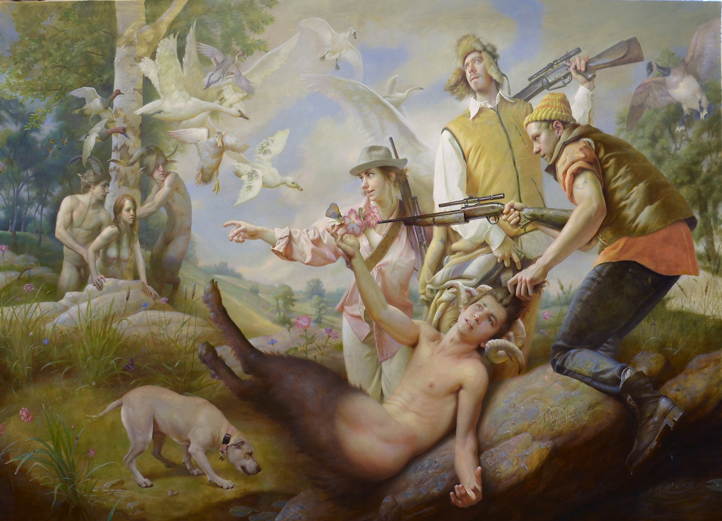 Twilight in Arcadia, 96x72,2013.jpg