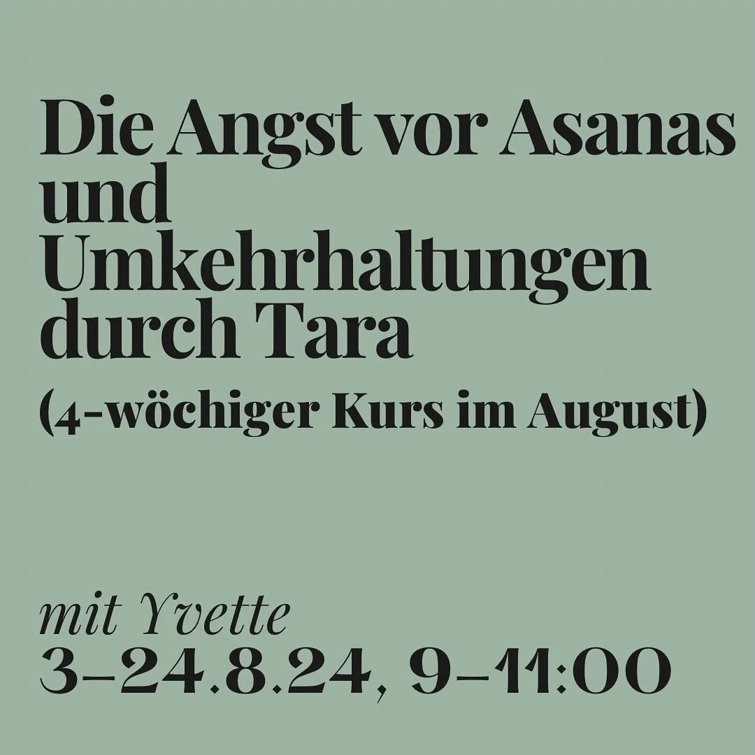 Die Angst vor Asanas und Umkehrhaltungen durch Tara - mit Yvette

Kraft ist ein wesentlicher Bestandteil unser Yogapraxis. Starke Muskeln tragen dazu bei, die Gelenke vor Verletzungen zu sch&uuml;tzen und gleichzeitig die n&ouml;tige Kraft f&uuml;r d