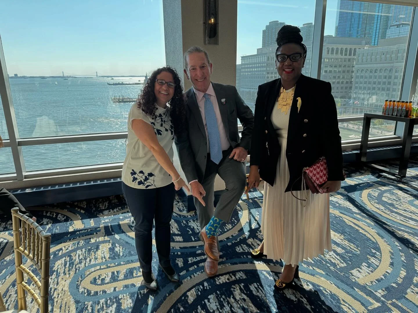 “Feeling incredibly empowered after attending today’s Hudson County Chamber of commerce Women of commerce, annual conference! Huge thanks to the inspiring keynote speaker and all of the insightful panelists for sharing their wisdom and ex