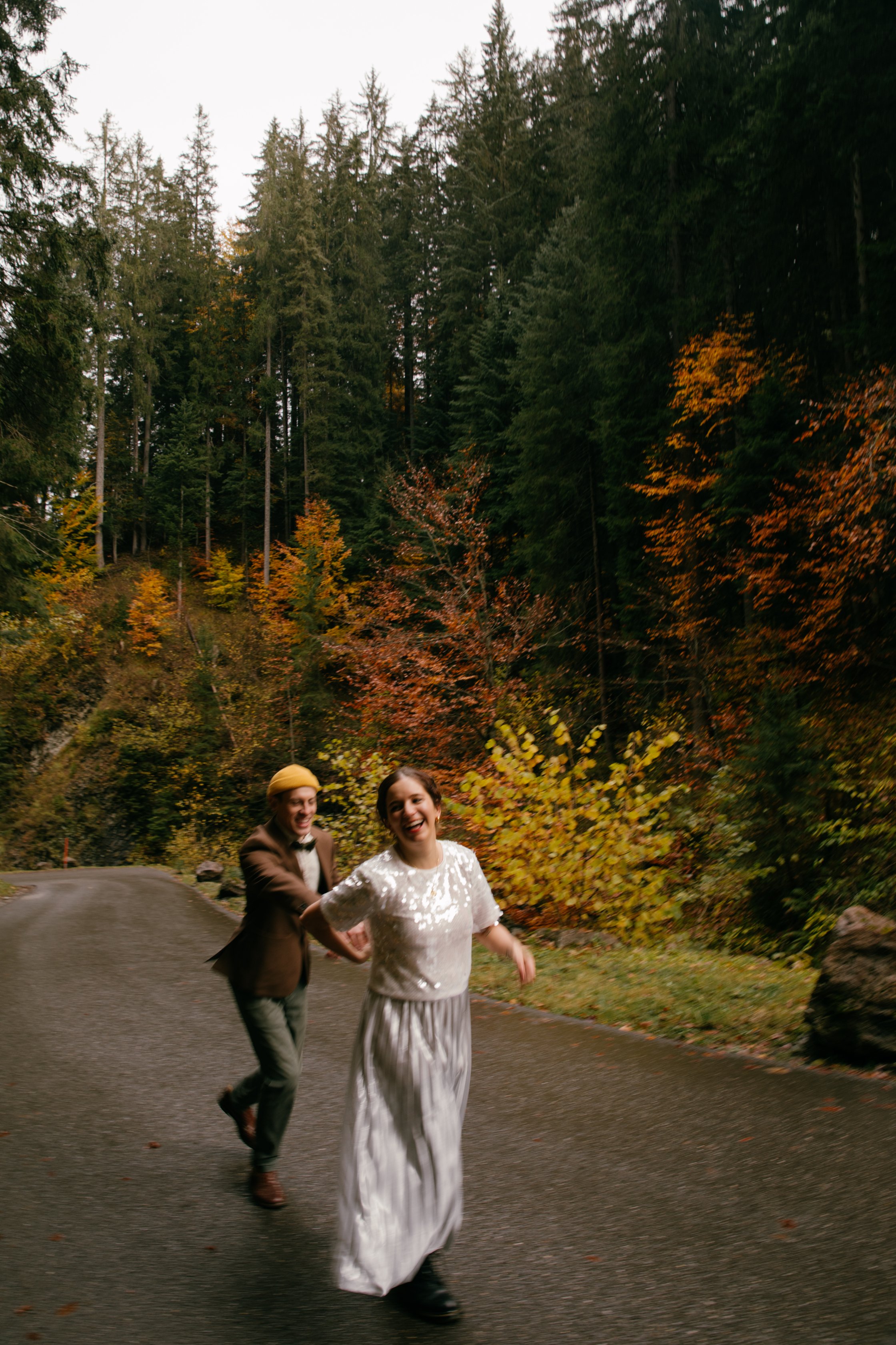 Groom and bride. Forest elopement Basel.jpg