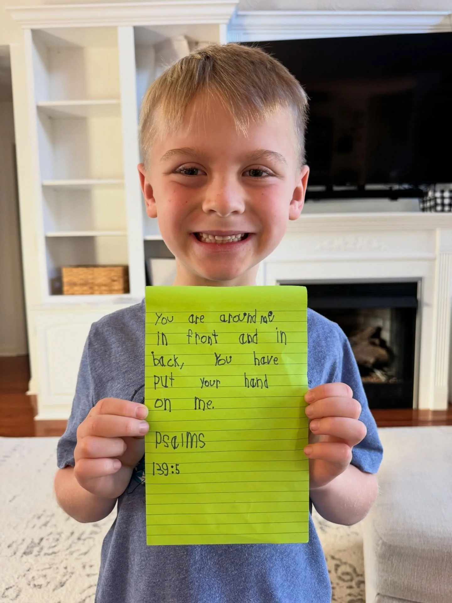 The #awesomeayers brothers are committed to a verse a week this year! 

Blake started this with them in December, and they have a challenge to learn 52 this year. Hoping I can retain with them! 

Join us! How amazing would it be if all the children y