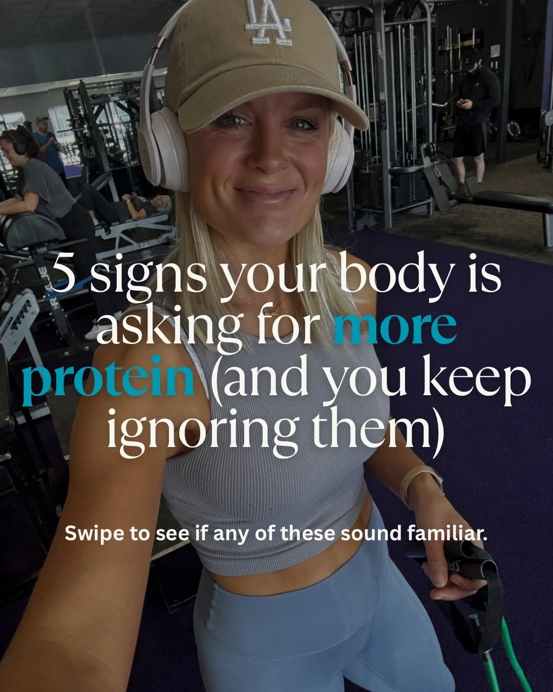 Tired. Hungry. Not changing. Craving sugar. Feeling soft.

Your body isn&rsquo;t broken. It&rsquo;s under-proteined.

As a nurse I&rsquo;ve watched women blame themselves for symptoms that are just nutrition gaps in disguise.

Swipe through &mdash; s