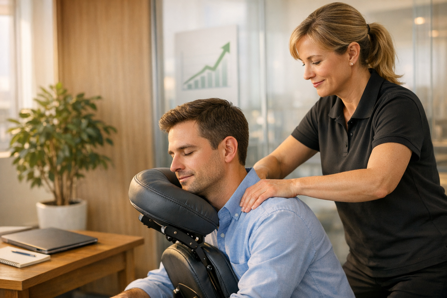 ROI of On-Site Massage Services