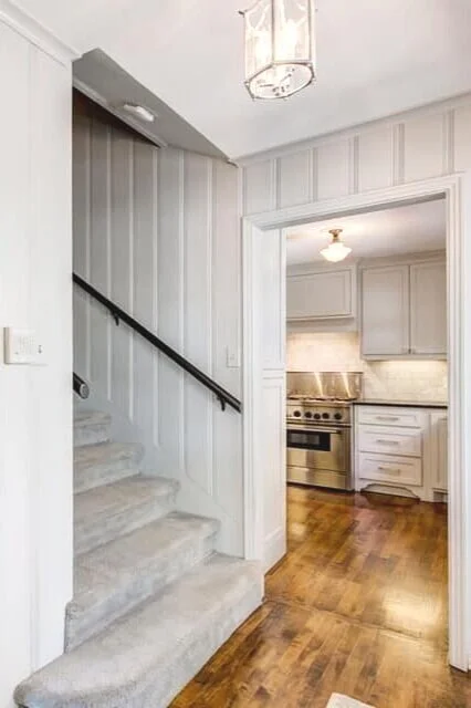 BEFORE - HALLWAY & STAIRS