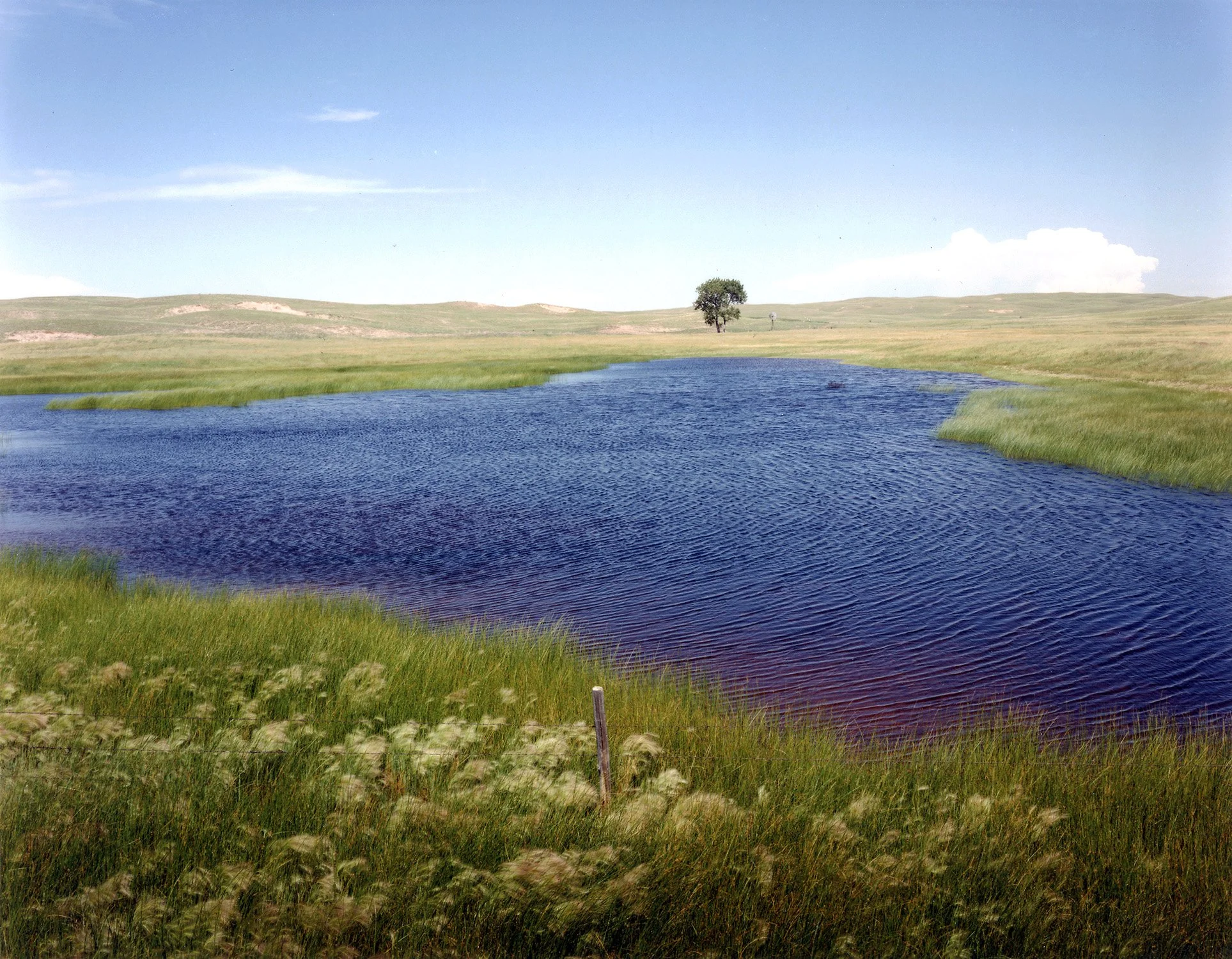  Peter Brown,  Aquifer Lake, Sand Hills, Nebraska , 1993 