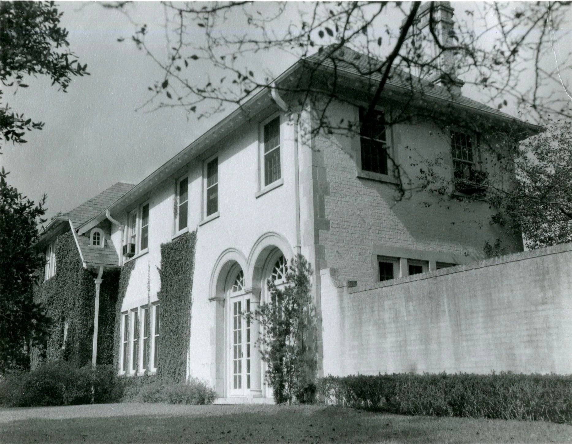 The Armstrong House when it was painted