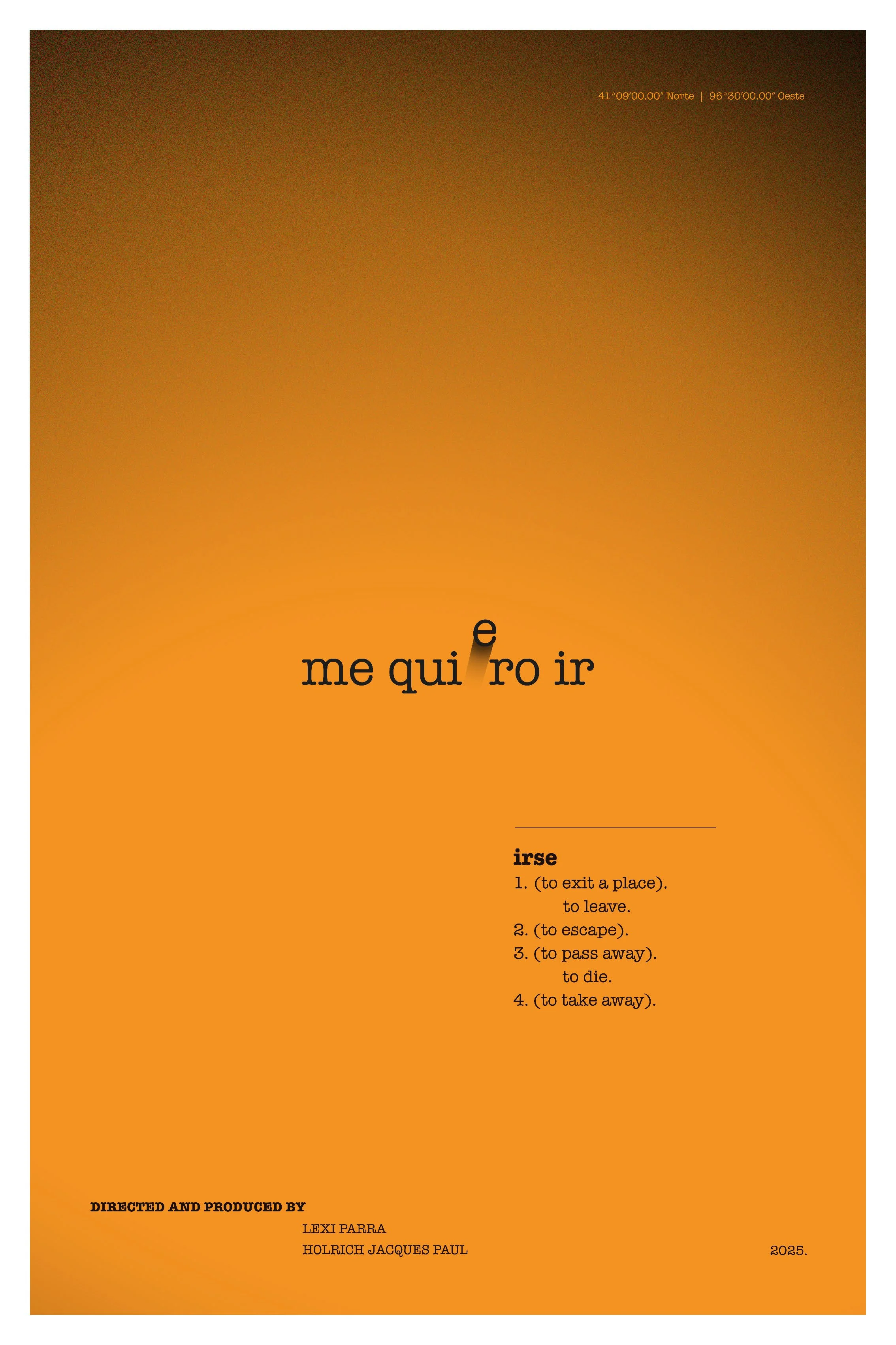 LEXI PARRA: "Me Quiero Ir" (Short Doc Screening), Latin American Foto Festival, Bronx Documentary Center (Bronx, NY), July 12, 2025