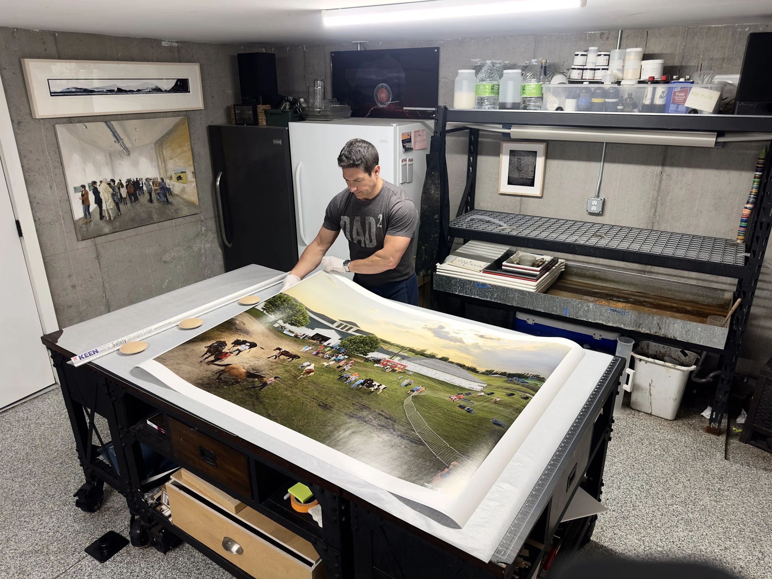 R. J. KERN (Aquisition): Fidelity Investments Corporate Art Collection (Boston, MA) has acquired the photograph,  "Opichi Drum performance at Mahnomen County Fair, White Earth Indian Reservation, Minnesota, 2023" from series "The Last Fair" for its p