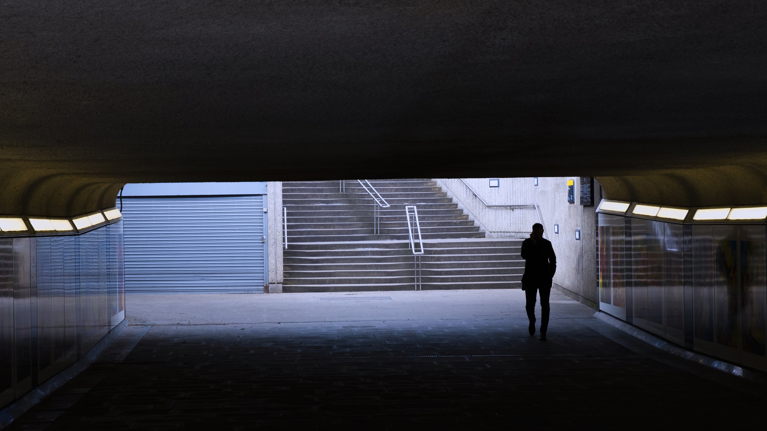 Underpass Lone Man On Phone - 07.05.21.jpg