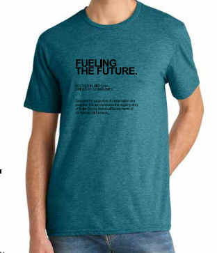 Heather Teal Fueling the Future T-Shirt