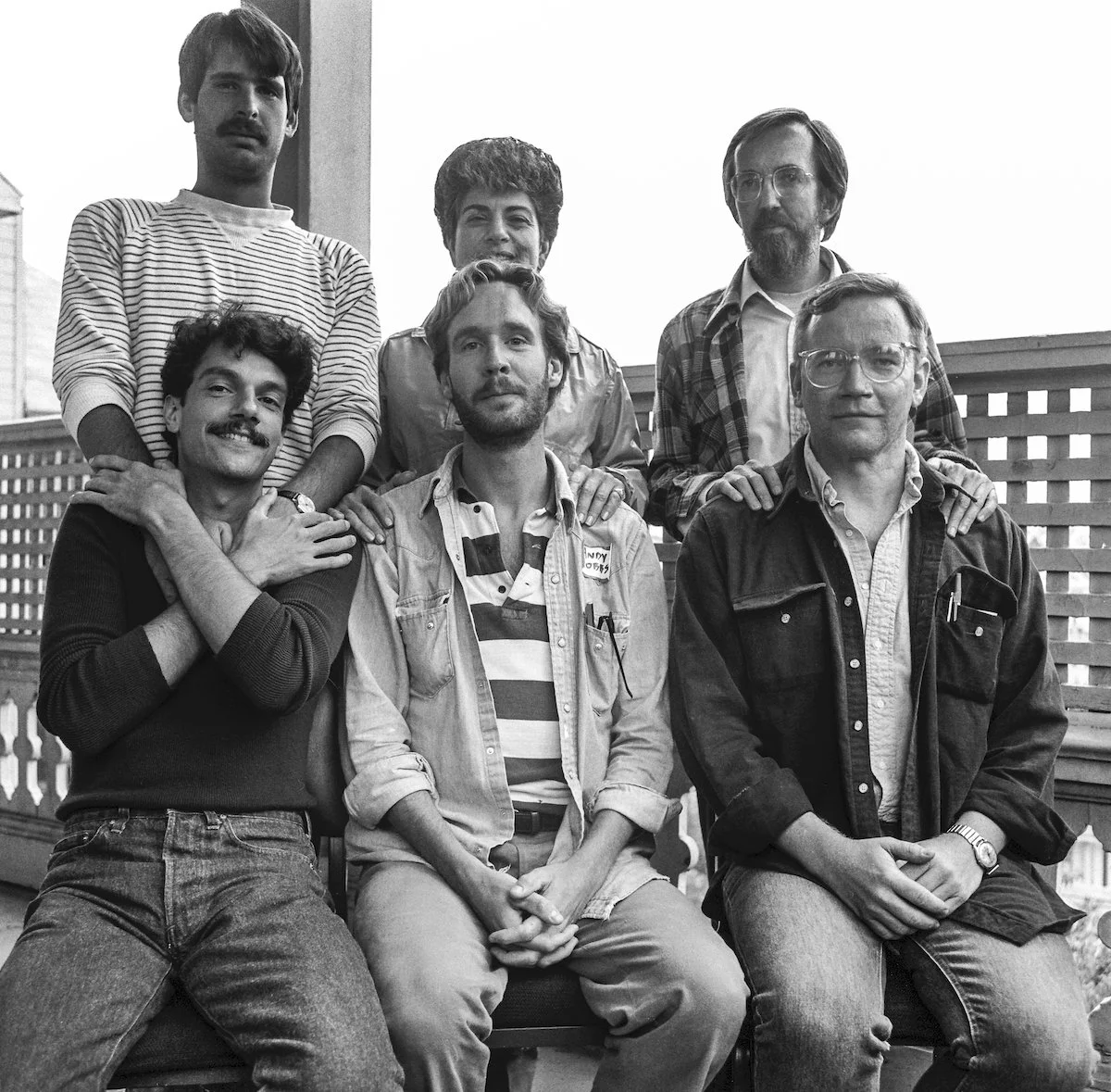 -Back Row: Timothy Swinick, Gail Winston, Unknown

-Front Row: Robert Leone, Andy Dobbs, Unknown