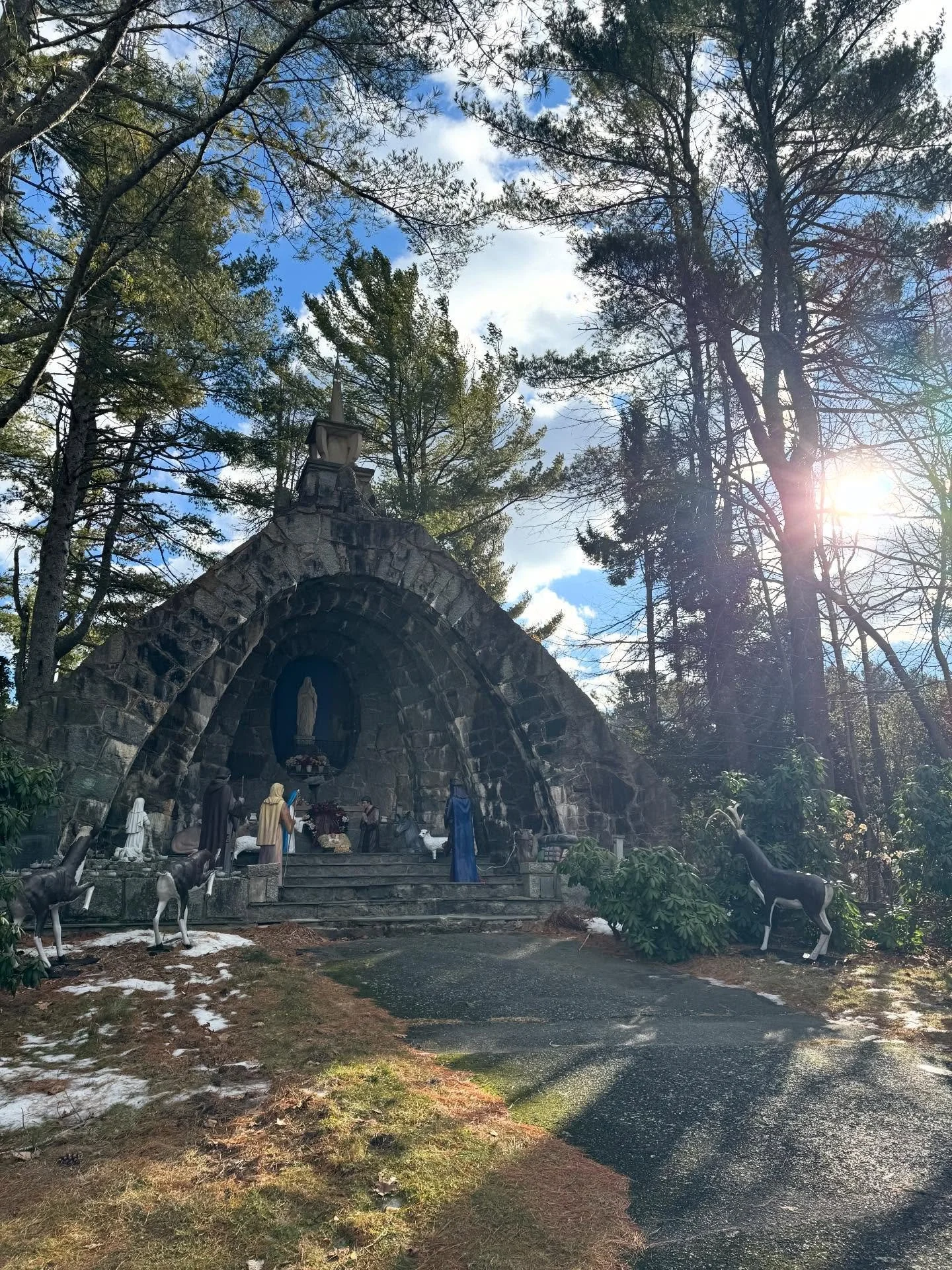 Winter solstice sojourn today to one of my fav places to go within and connect with God/Goddess and mother nature &hellip; followed by some incredible harp healing and yin yoga magic with @bloomdewherbs at @four_bodies_wellness yoga. Feeling very gra
