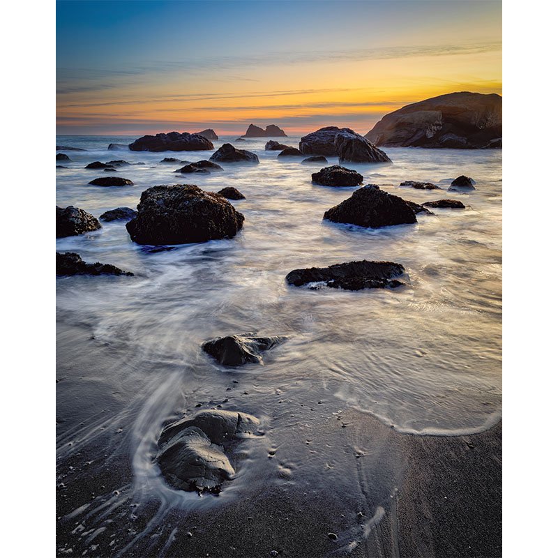 Hidden Beach Sunset Tall
