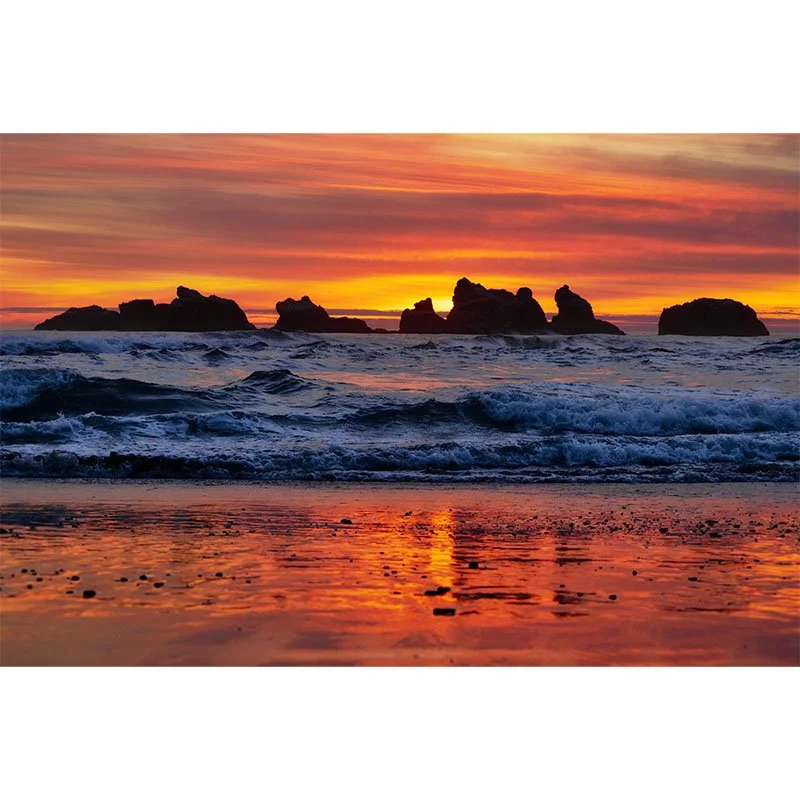 Bandon Beach Red Sunset FR small.jpg