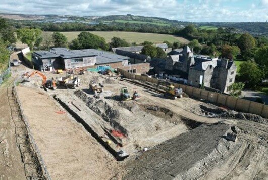 Wonderful to see so much progress on site @boringdonhall this week with the start of the new rooms being built! 
We hope to have some more drawings to share with you all soon!