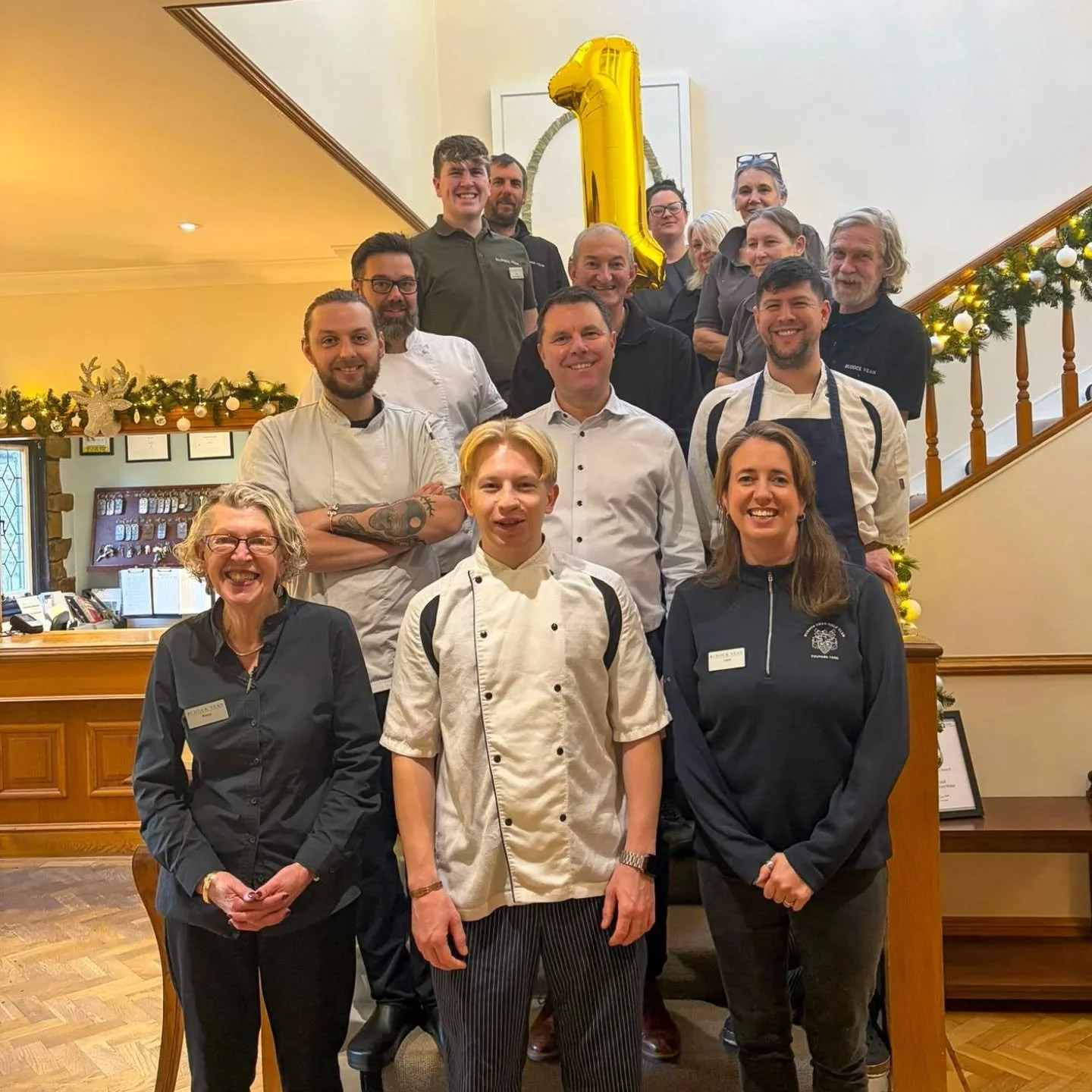 3rd December... Marking 1 Year since we gained the keys to our new venture, Budock Vean. Unlocking plenty of fun challenges, opportunities and a fabulous team.

Here's to many more years of @budockveanhotel 

#budockveanhotel#falmouth#cornwall#1year#