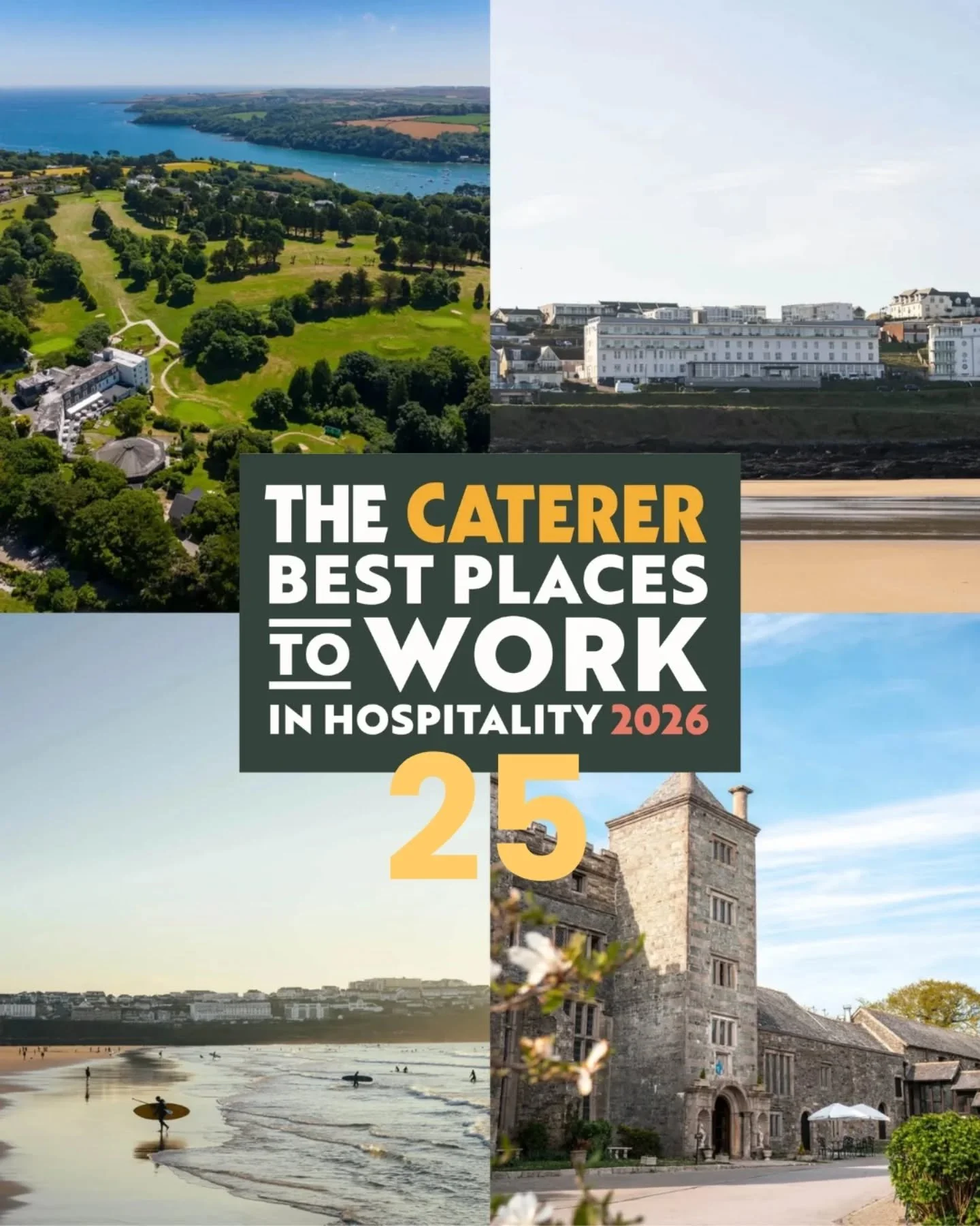 Team... WE DID IT!

We have been named amongst the Top 30 Best Places to Work in Hospitality by @thecaterermag placing at an incredible 25.

This award is not driven by managers or operators, but by the team themselves and their honest survey feedbac